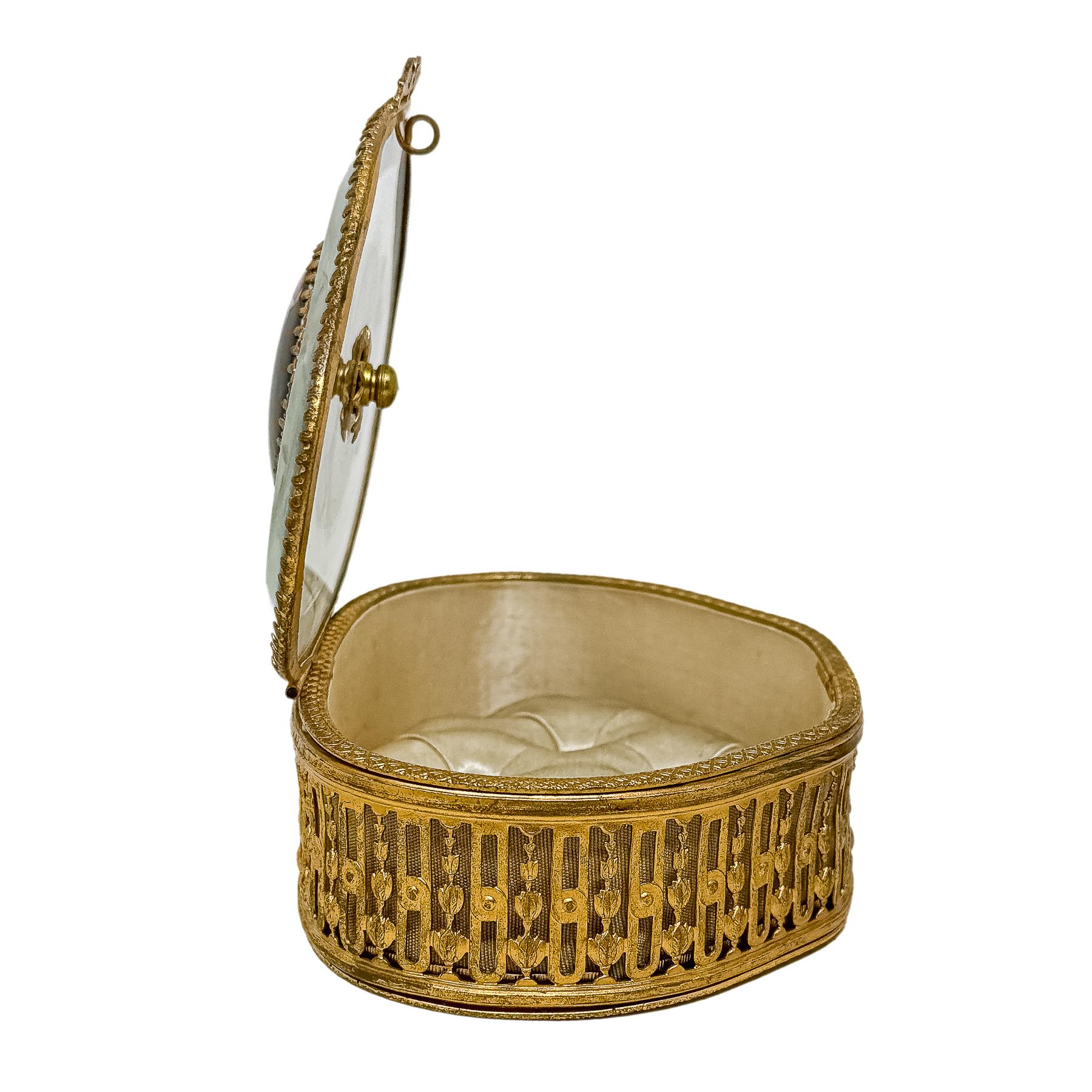  CAJA JOYERO DEL PRIMER TERCIO DEL SIGLO XX