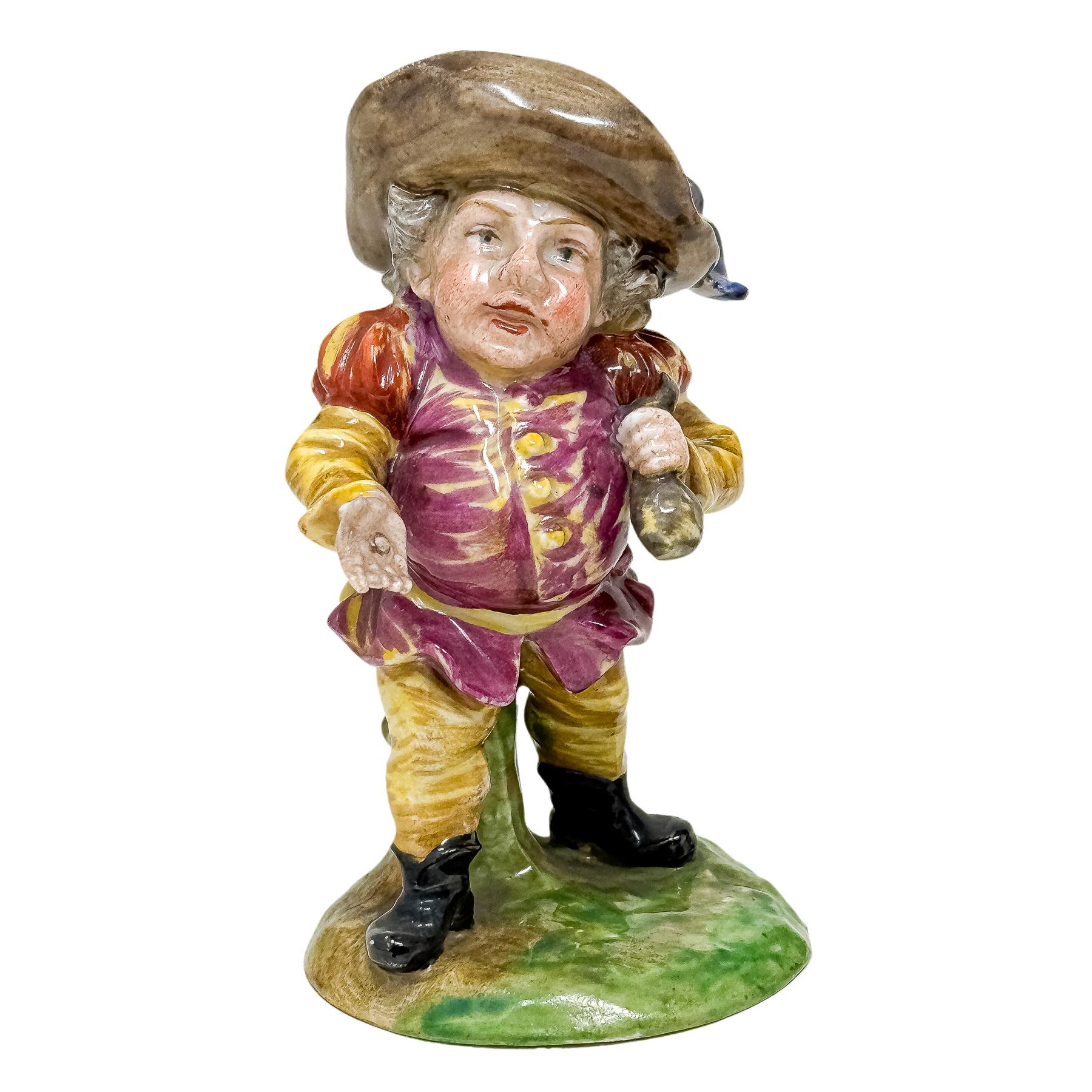 CONJUNTO DE FIGURAS DE PORCELANA “MÚSICOS”. SIGLO XX