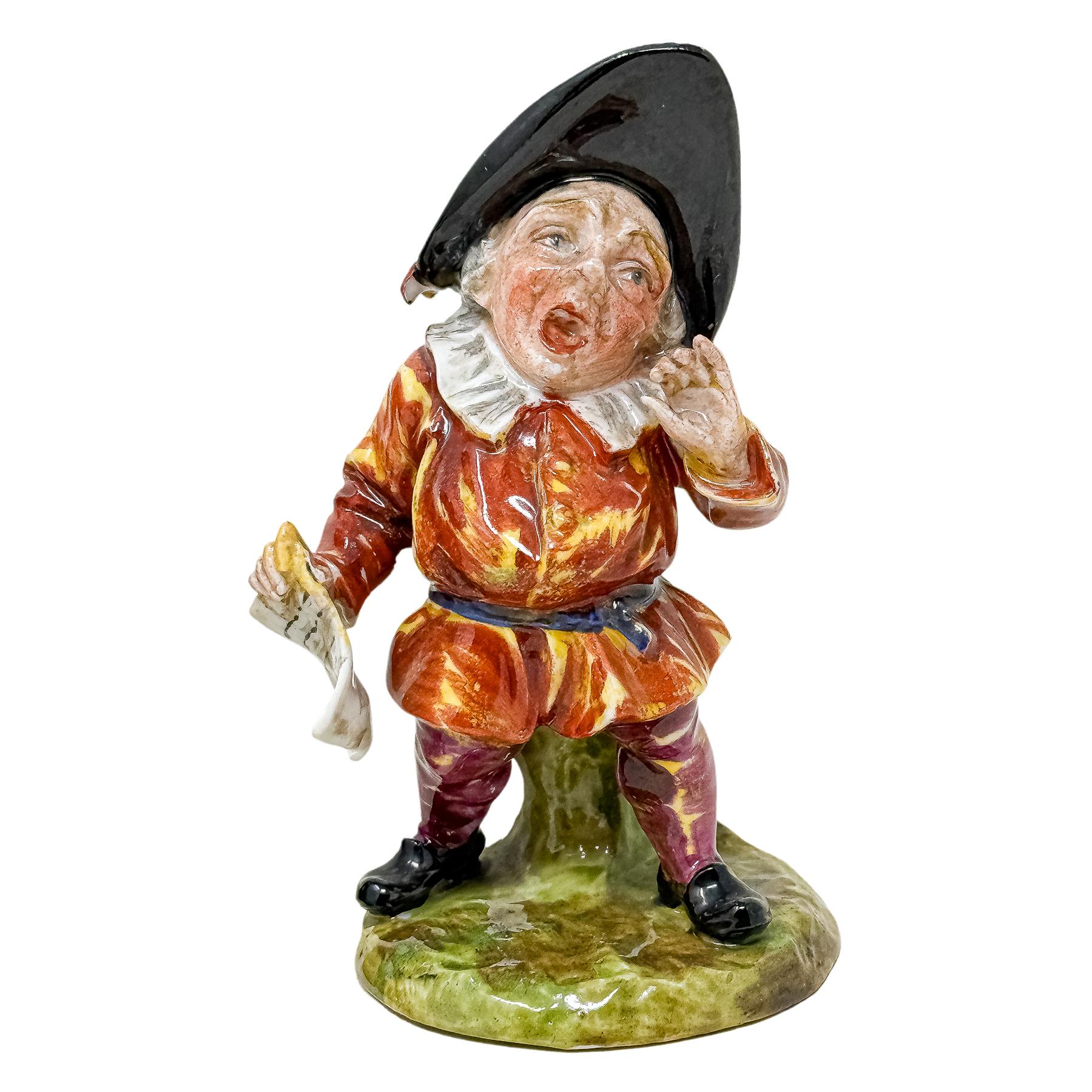 CONJUNTO DE FIGURAS DE PORCELANA “MÚSICOS”. SIGLO XX
