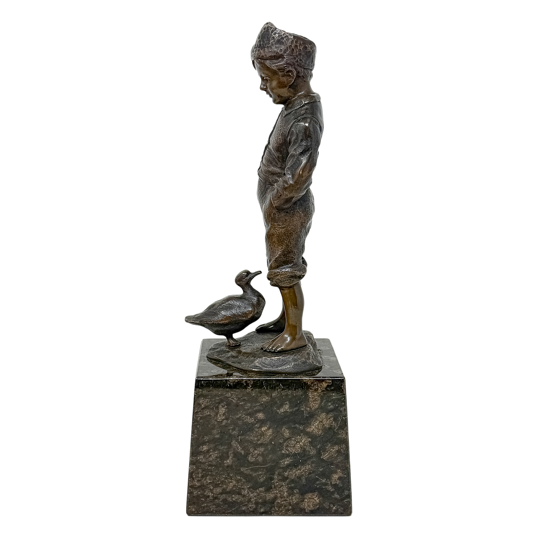 FIGURA EN BRONCE DE FINALES DEL SIGLO XX