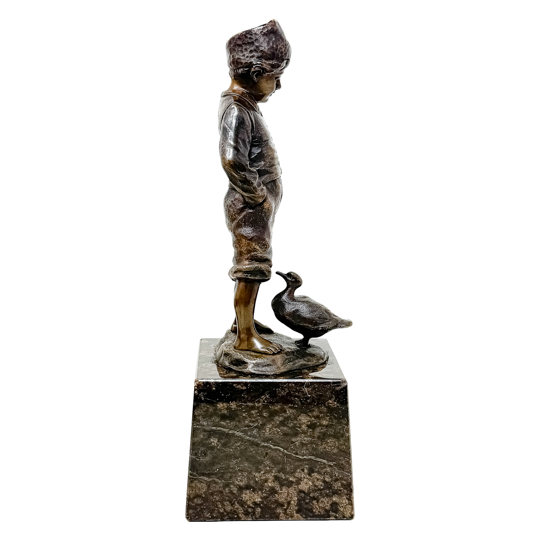 FIGURA EN BRONCE DE FINALES DEL SIGLO XX