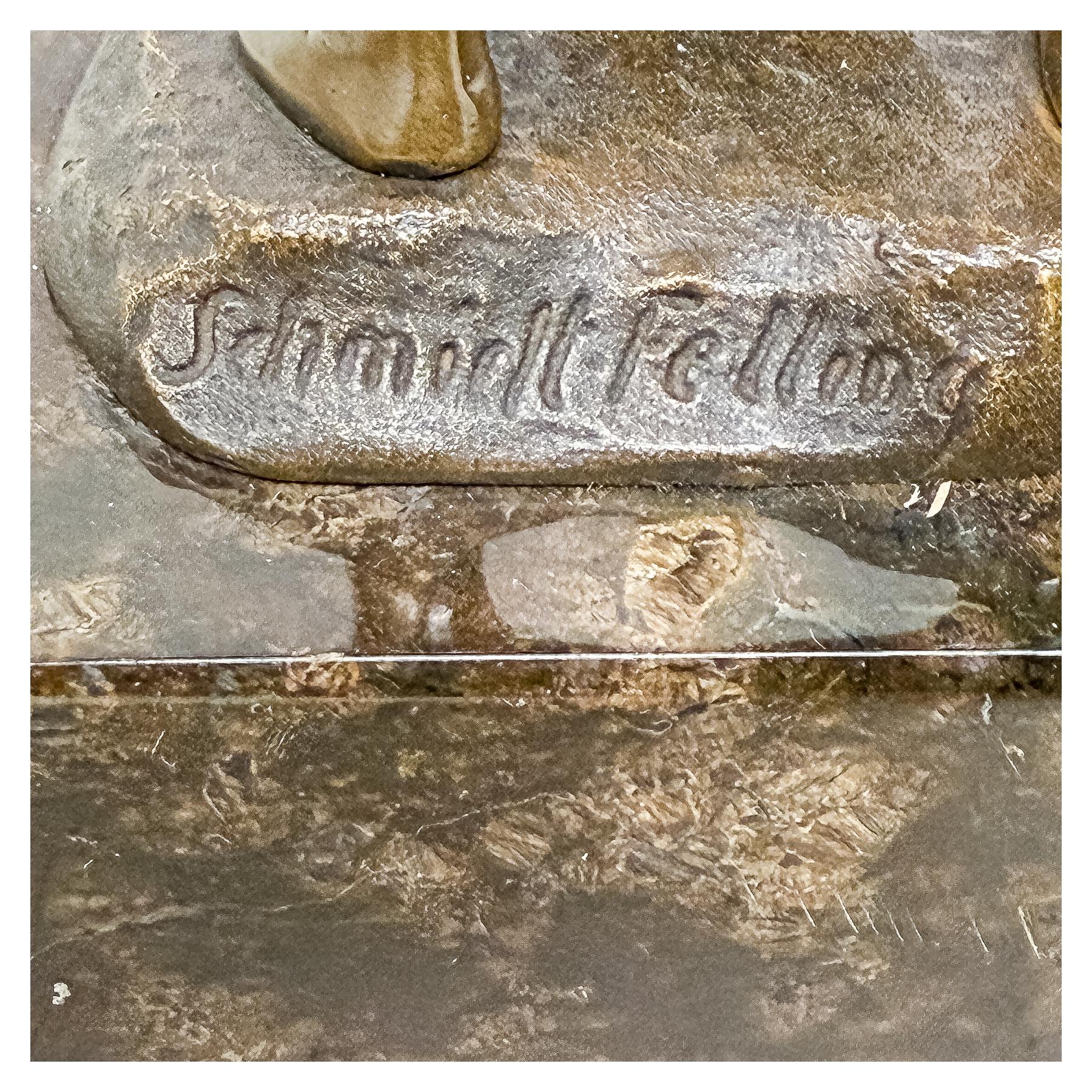 FIGURA EN BRONCE DE FINALES DEL SIGLO XX