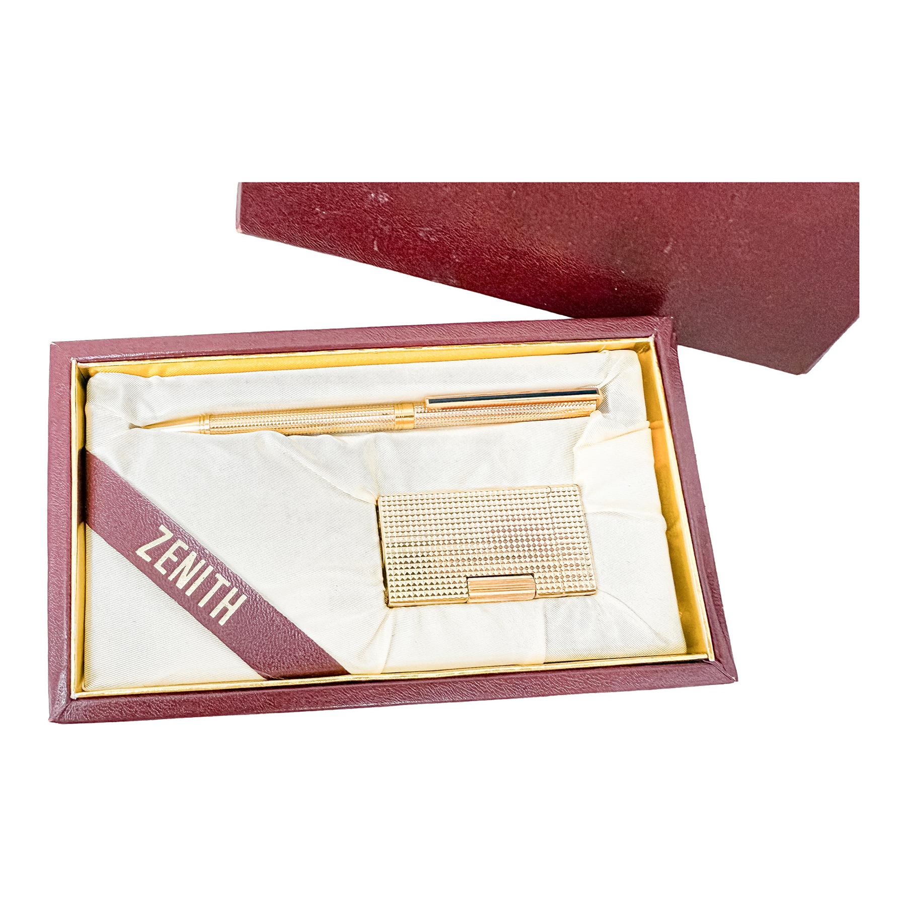 ENCENDEDOR Y BOLÍGRAFO ZENITH