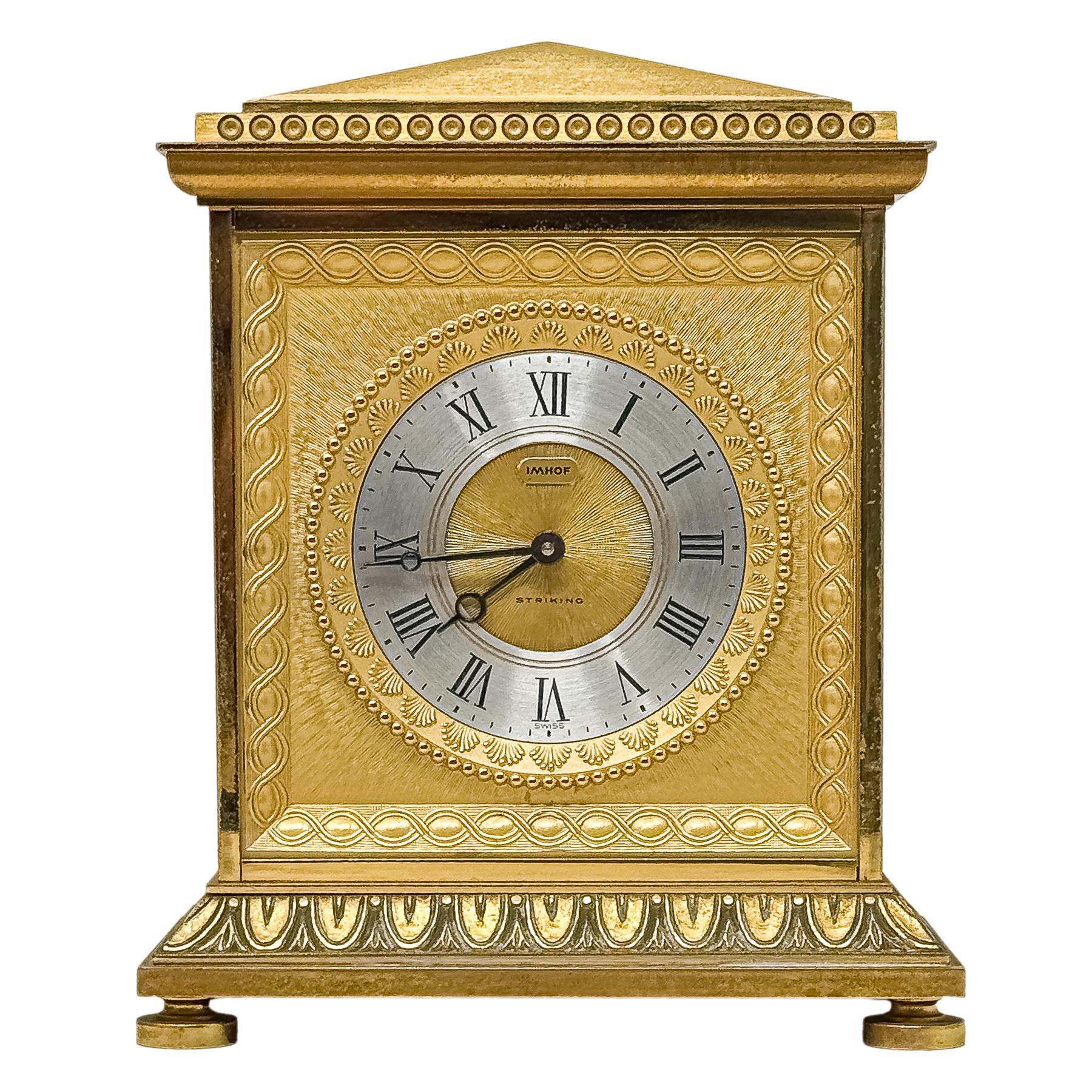 RELOJ DE SUIZO IMHOF STRIKING DE LOS AÑOS 60 