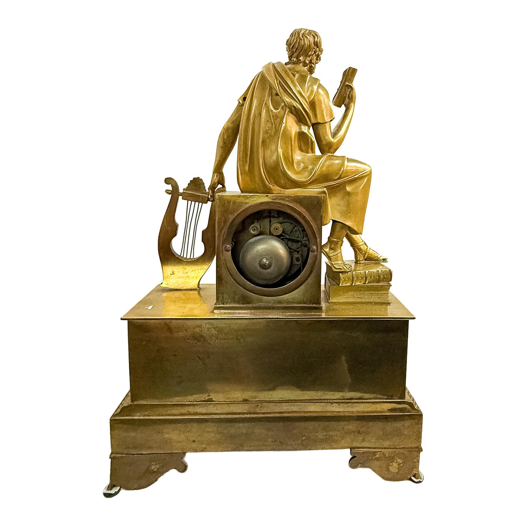 RELOJ DE SOBREMESA FRANCÉS DE S.XIX
