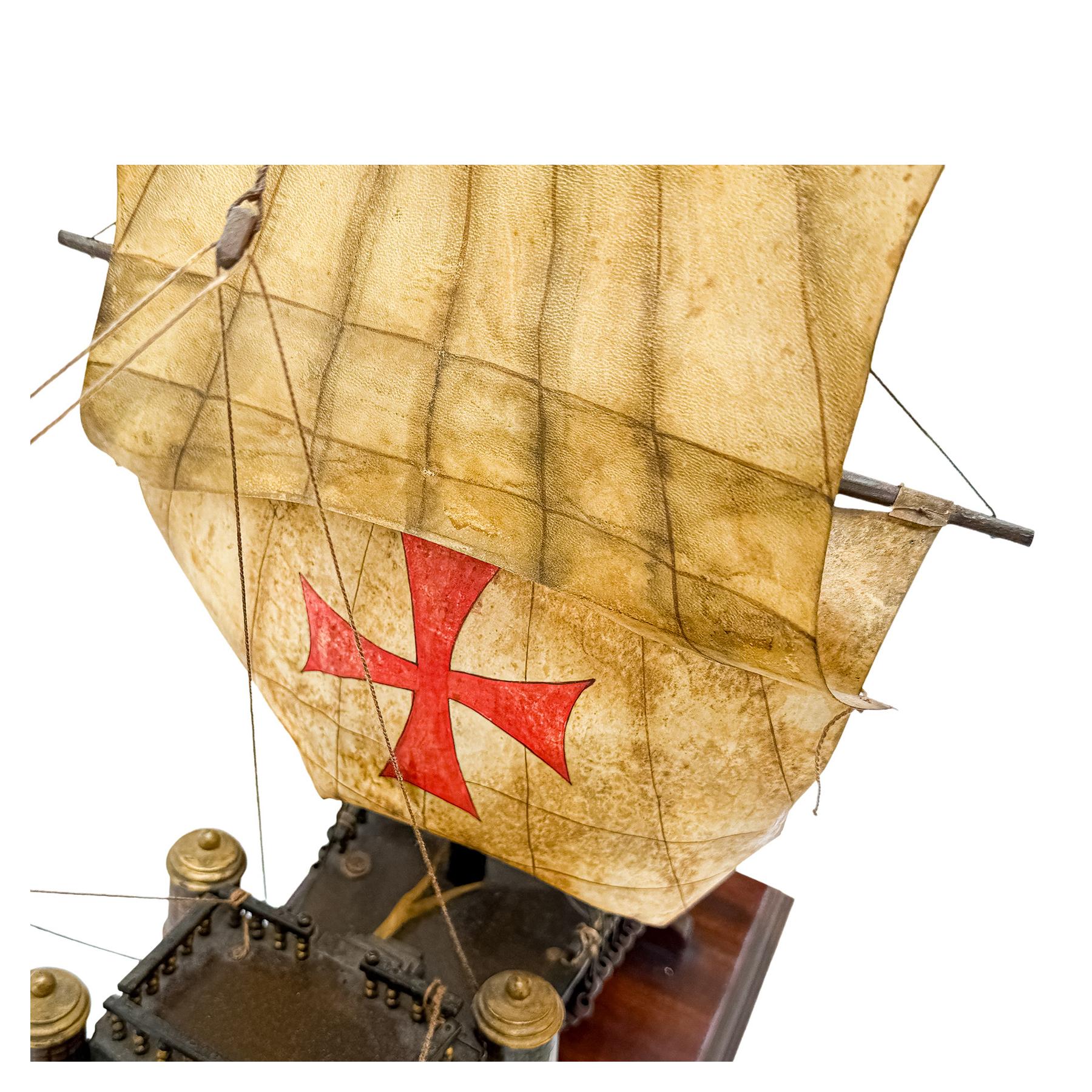 MAQUETA DE CARAVELA DEL SEGUNDO TERCIO DEL S.XX