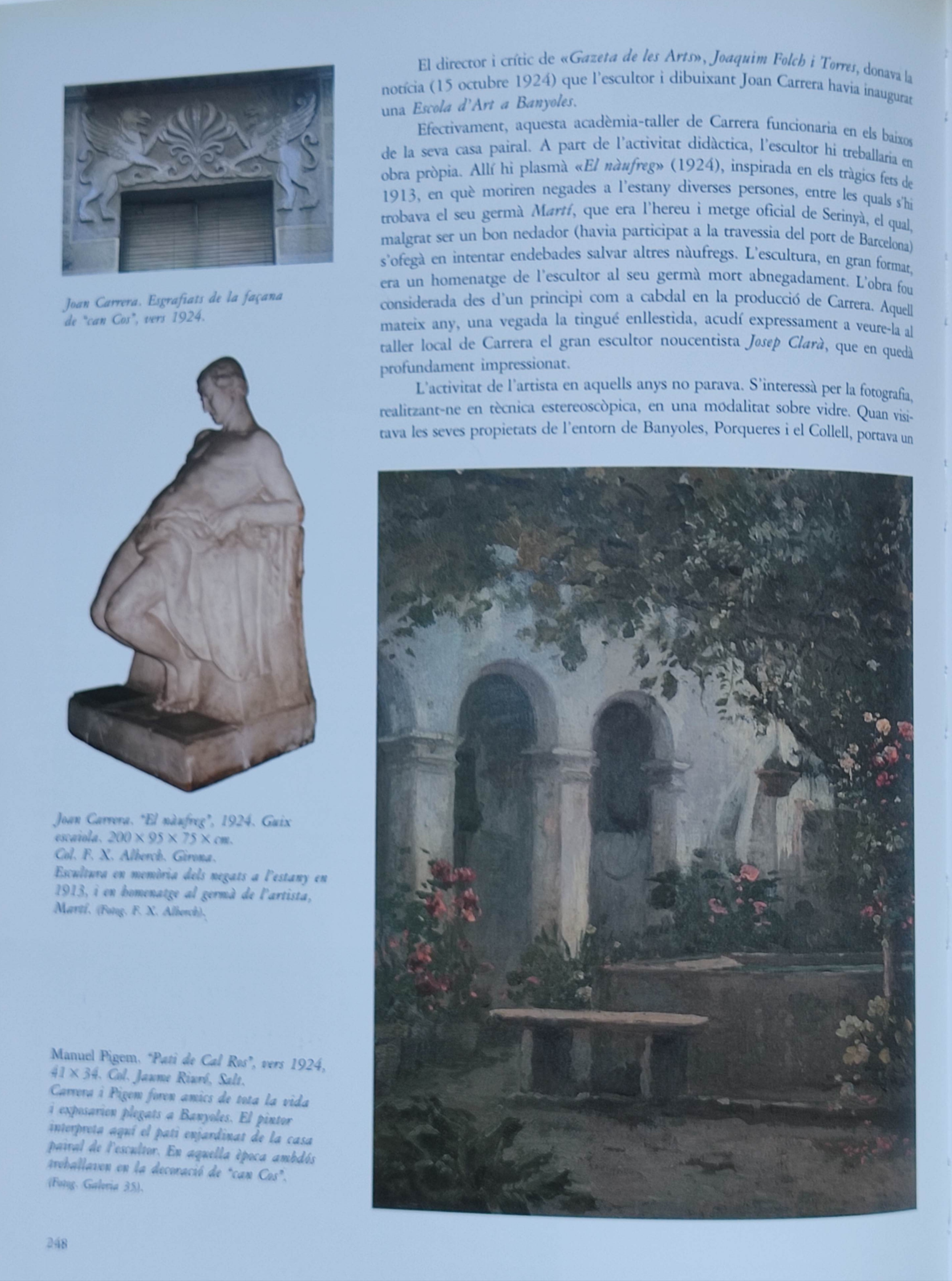 EL PINTOR PIGEM I LA SEVA ÈPOCA A LA COMARCA DE BANYOLES