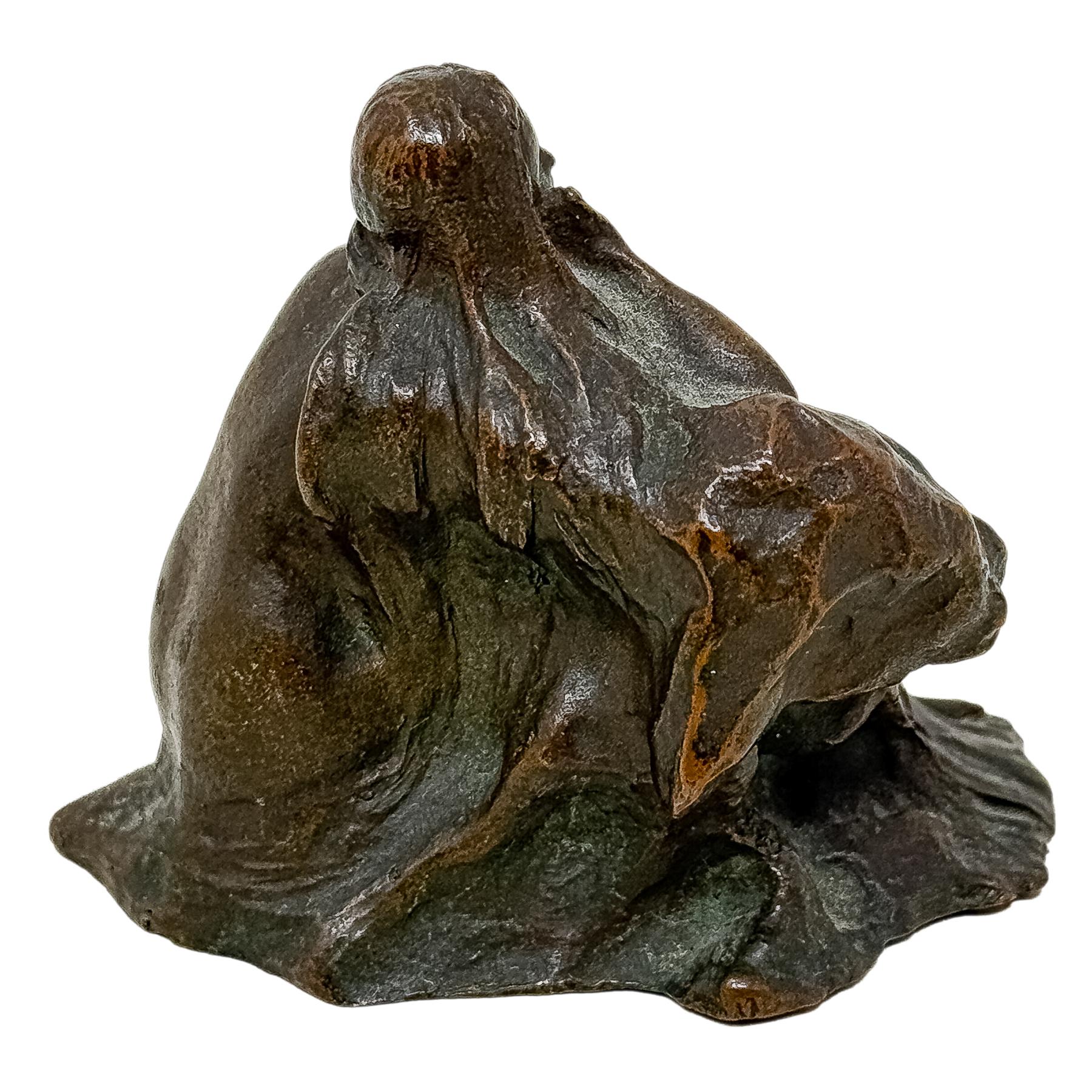 PEQUEÑA ESCULTURA EN BRONCE DE PRIMER TERCIO DEL S.XX