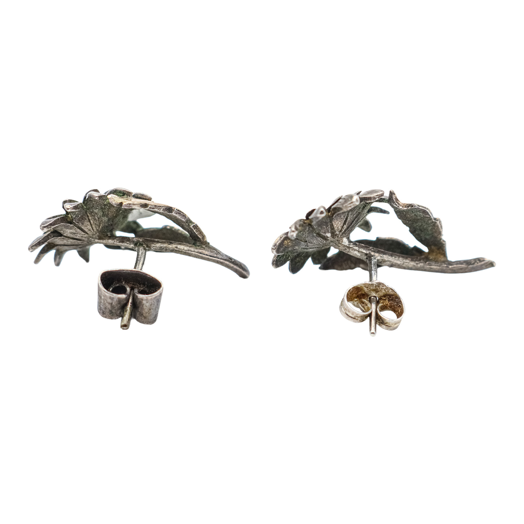 PENDIENTES FLOR DE LOS AÑOS 40