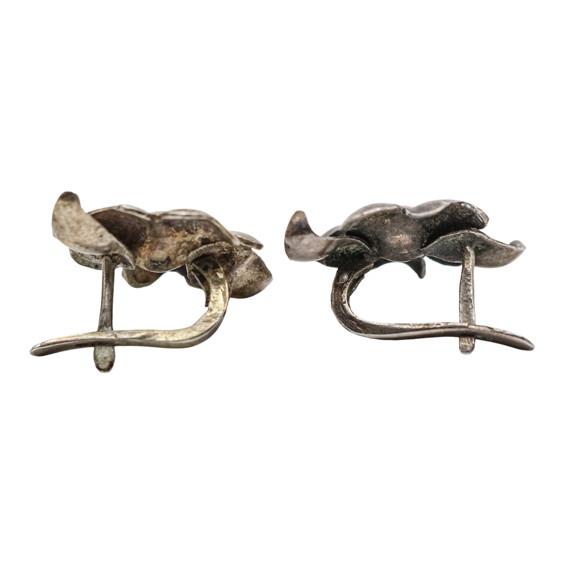 PENDIENTES FLOR Y SORTIJA DE LOS AÑOS 40