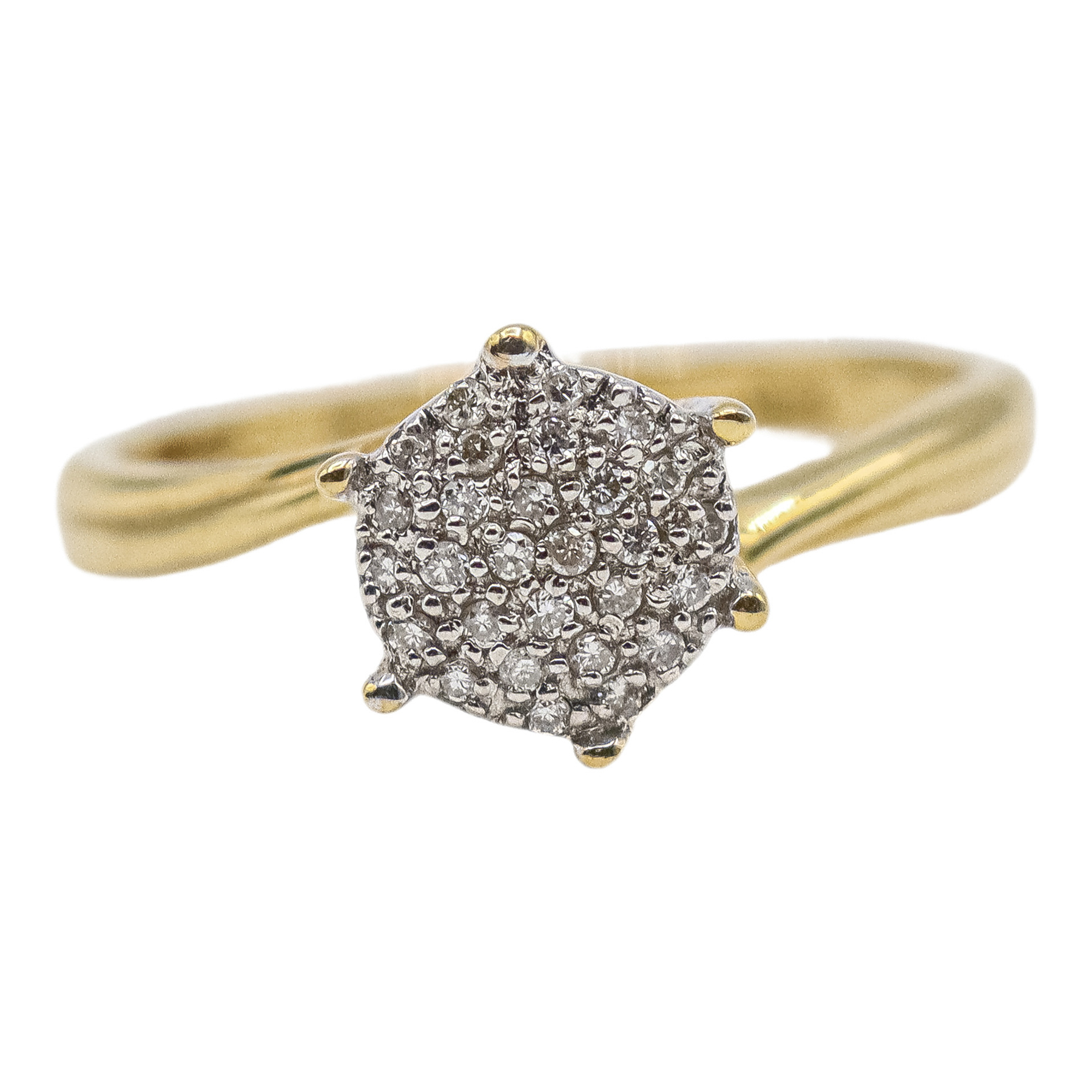 ANILLO CON BRILLANTES