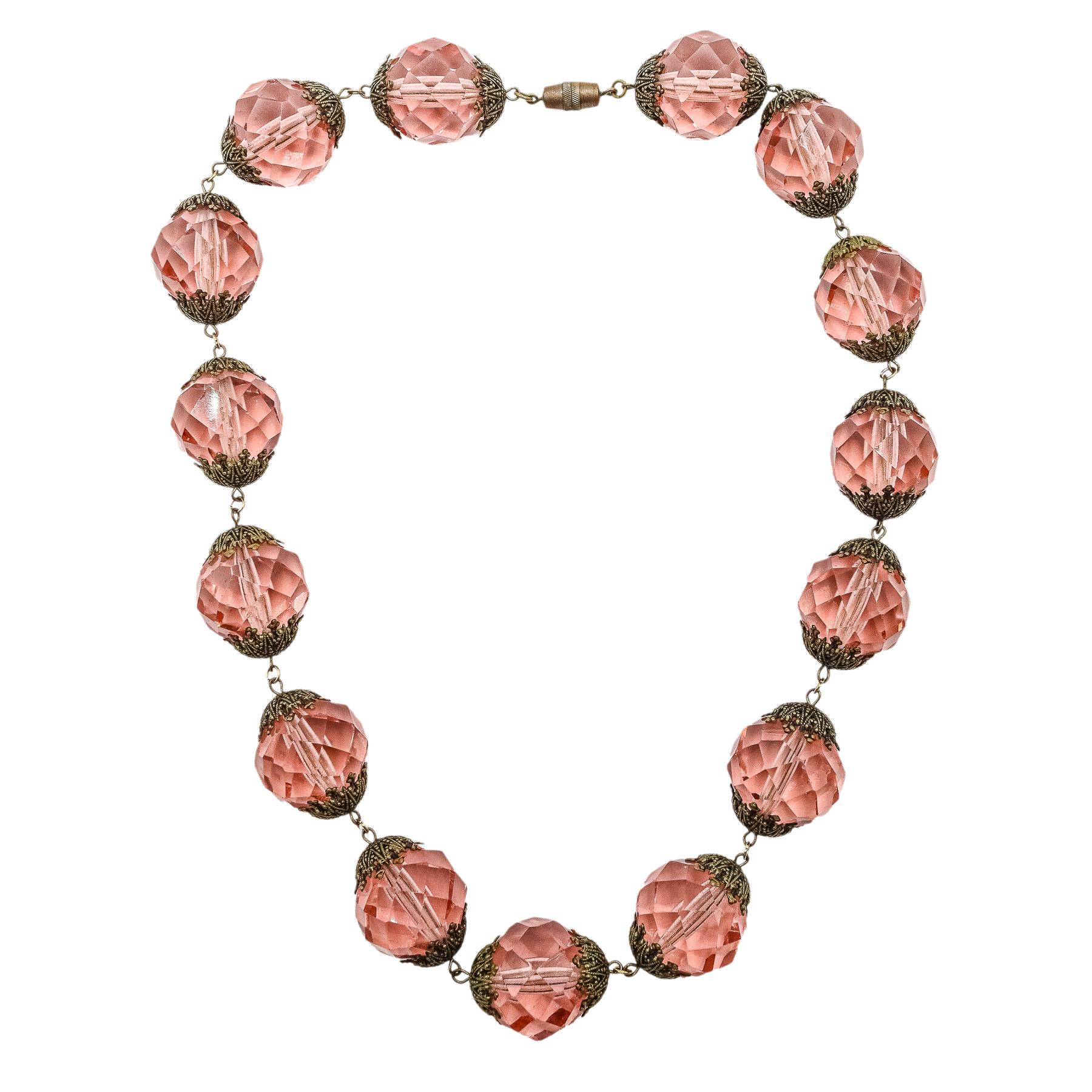 COLLAR DE BISUTERÍA DE MEDIADOS DEL S.XX