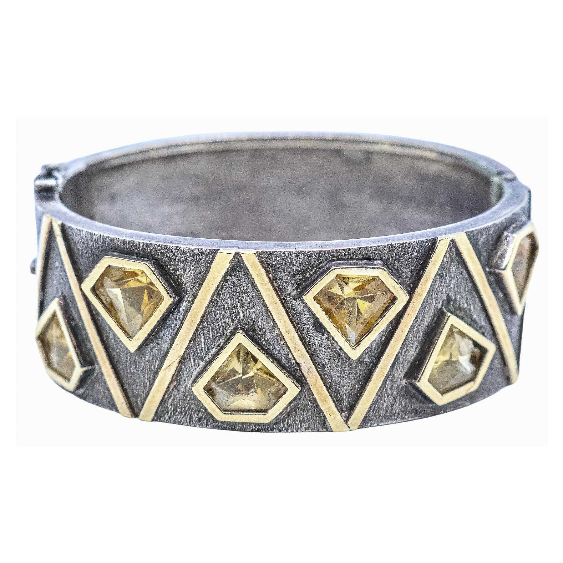 PULSERA ESCLAVA CON CITRINOS