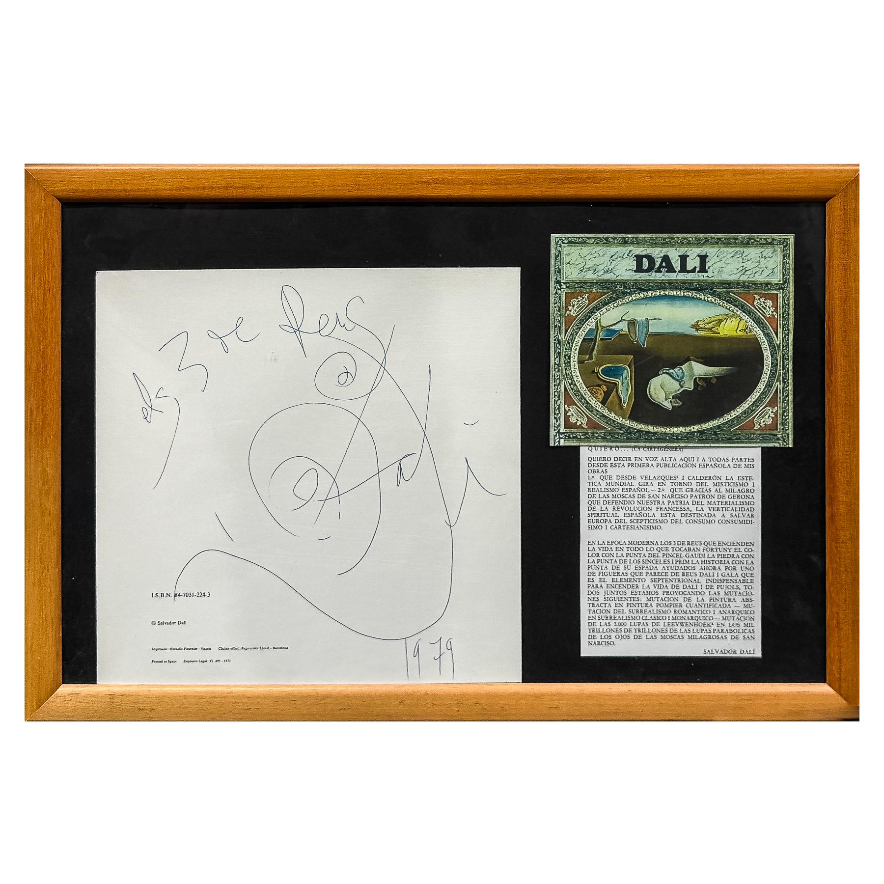 FIRMA DE SALVADOR DALÍ 