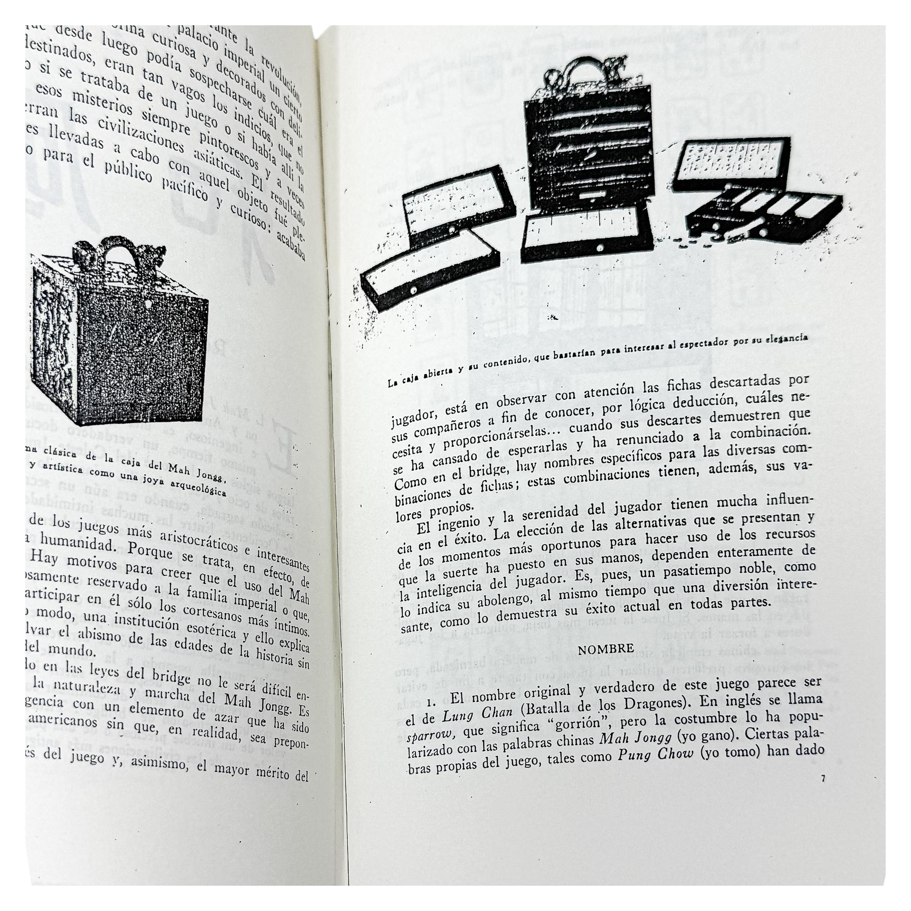 MAH-JONGG DE MEDIADOS DE SIGLO XX
