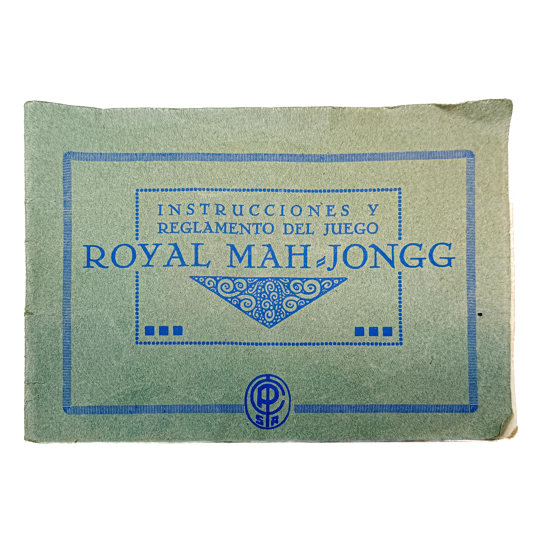 MAH-JONGG DE MEDIADOS DE SIGLO XX