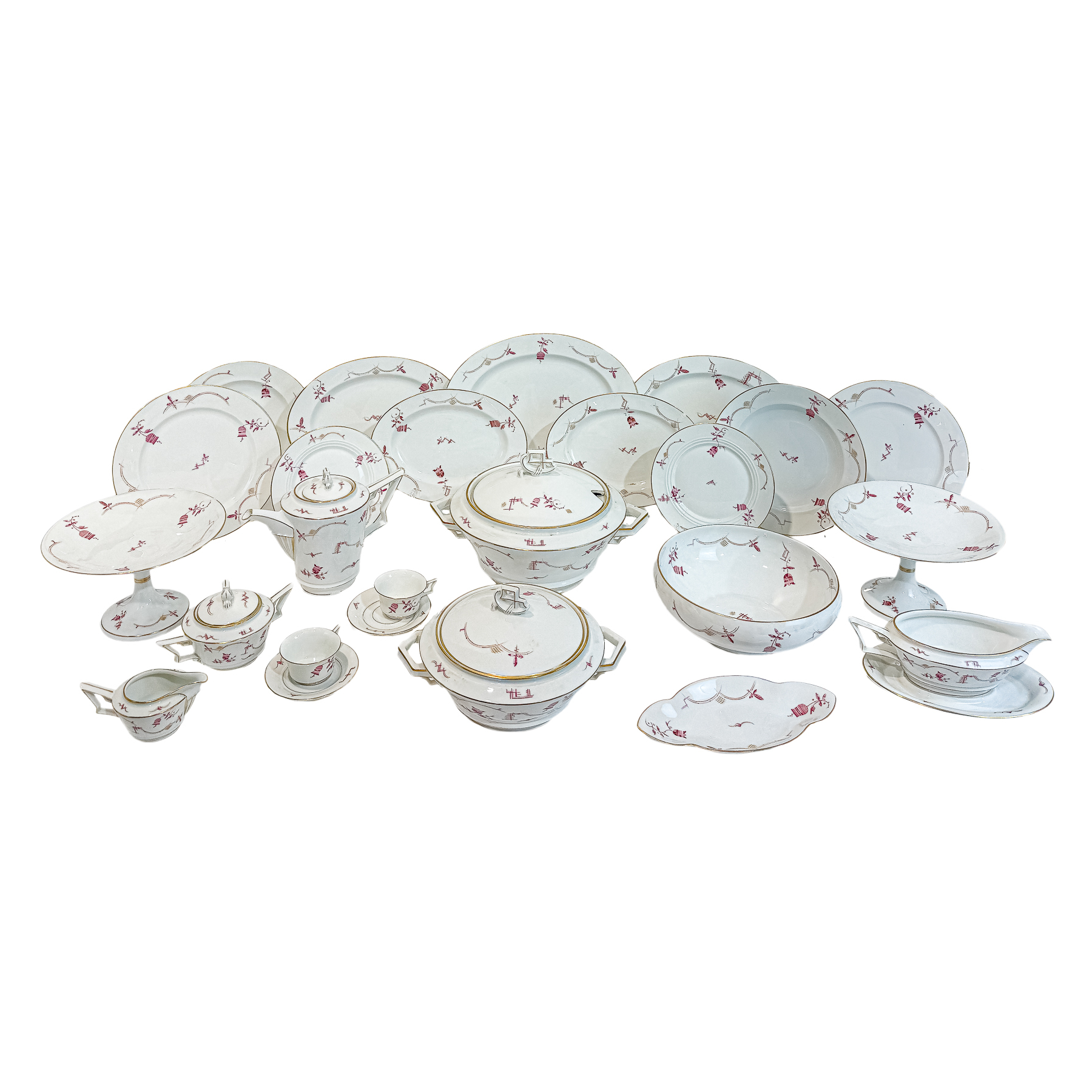VAJILLA DE PORCELANA ROSENTHALE DE LOS AÑOS 30