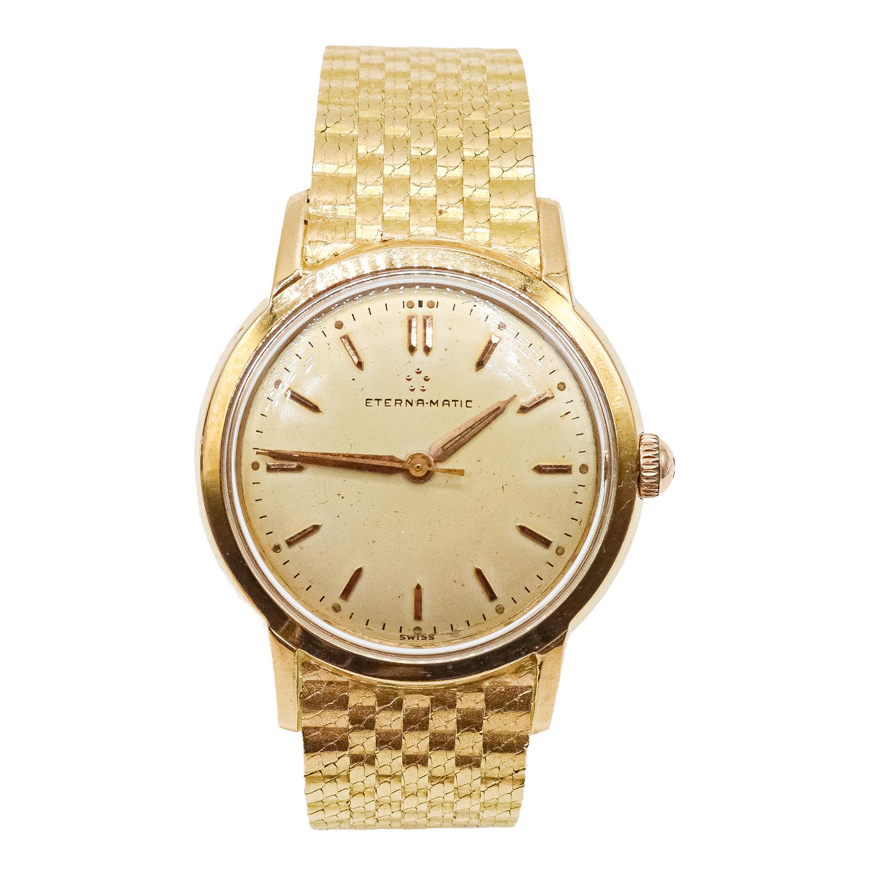 RELOJ DE PULSERA ETERNA-MATIC, AÑOS 60