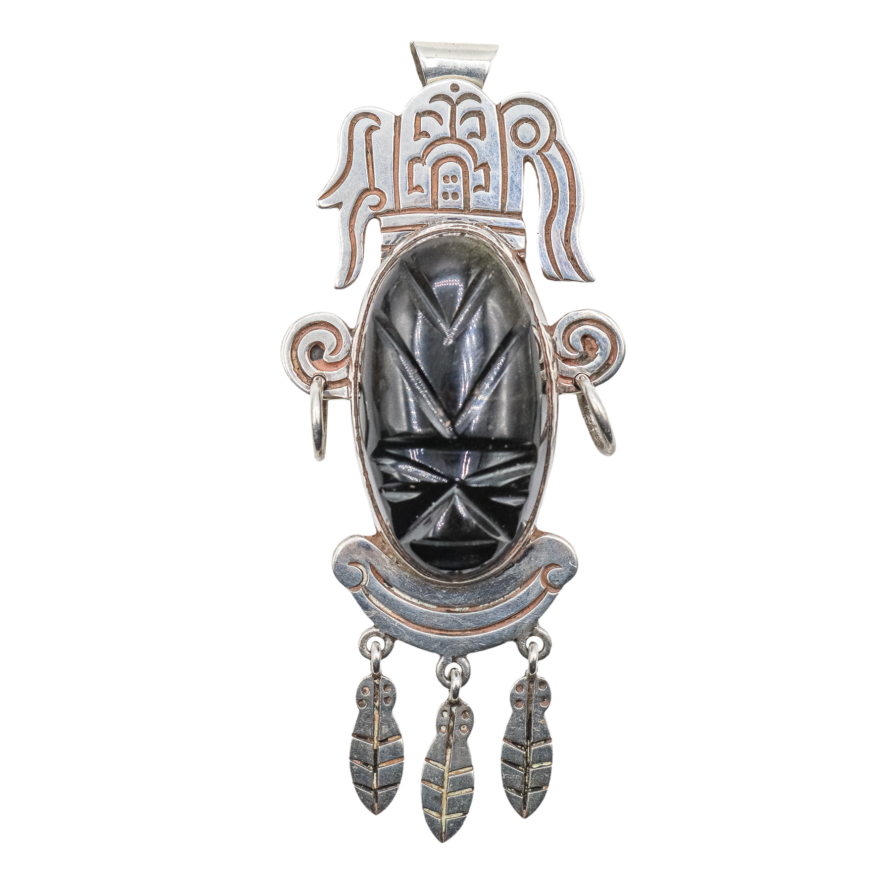 BROCHE COLGANTE MEJICANO