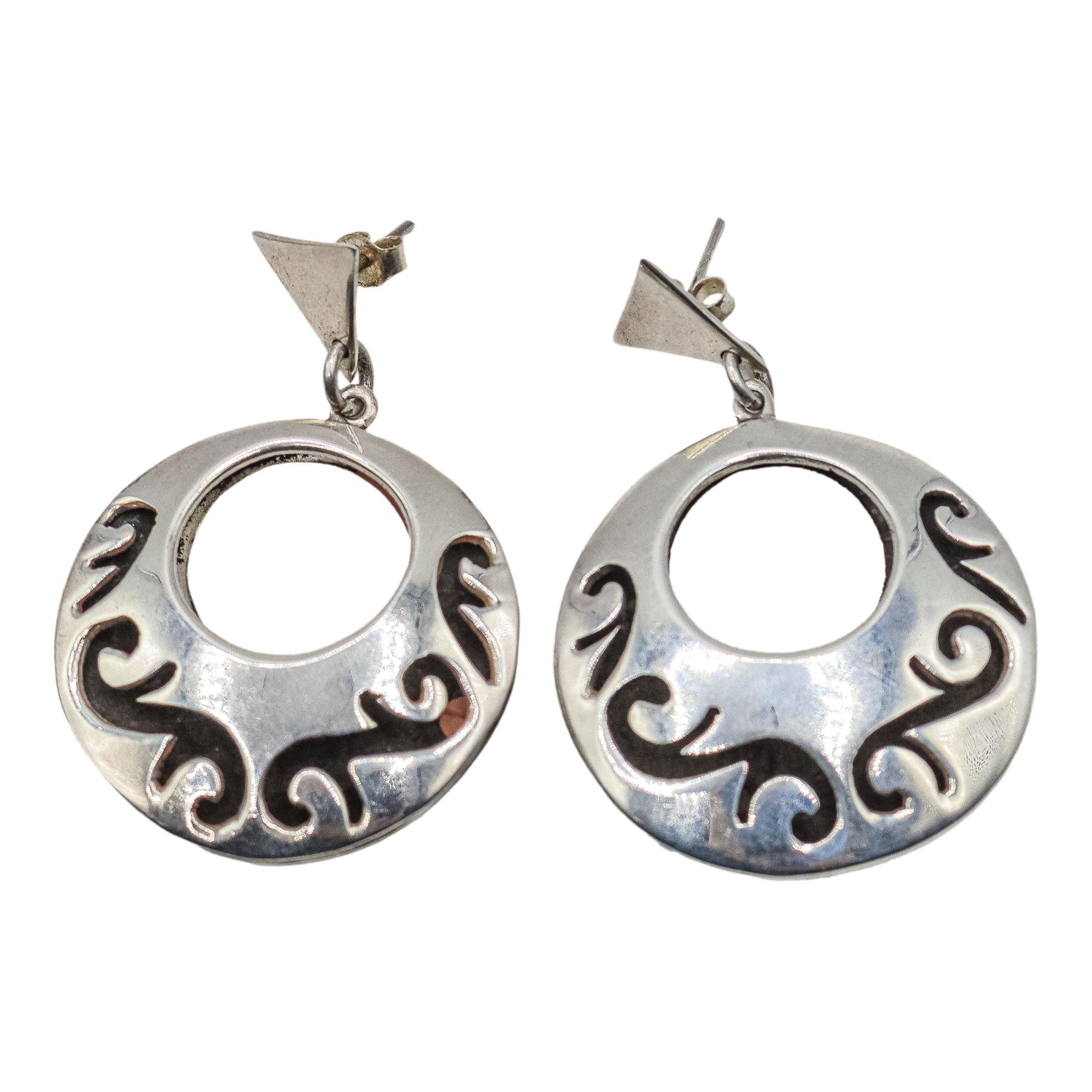 PENDIENTES DE PLATA MEJICANOS
