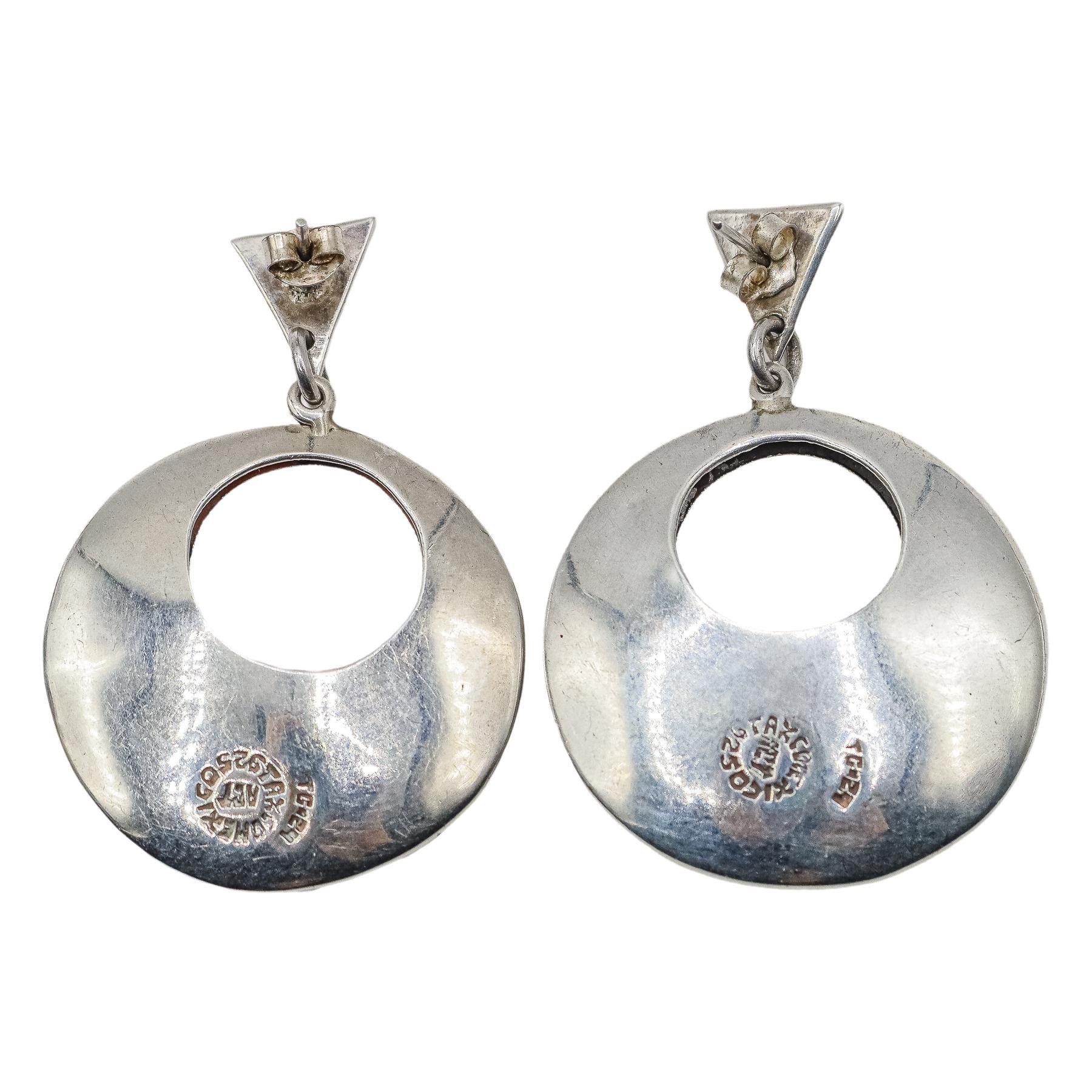 PENDIENTES DE PLATA MEJICANOS