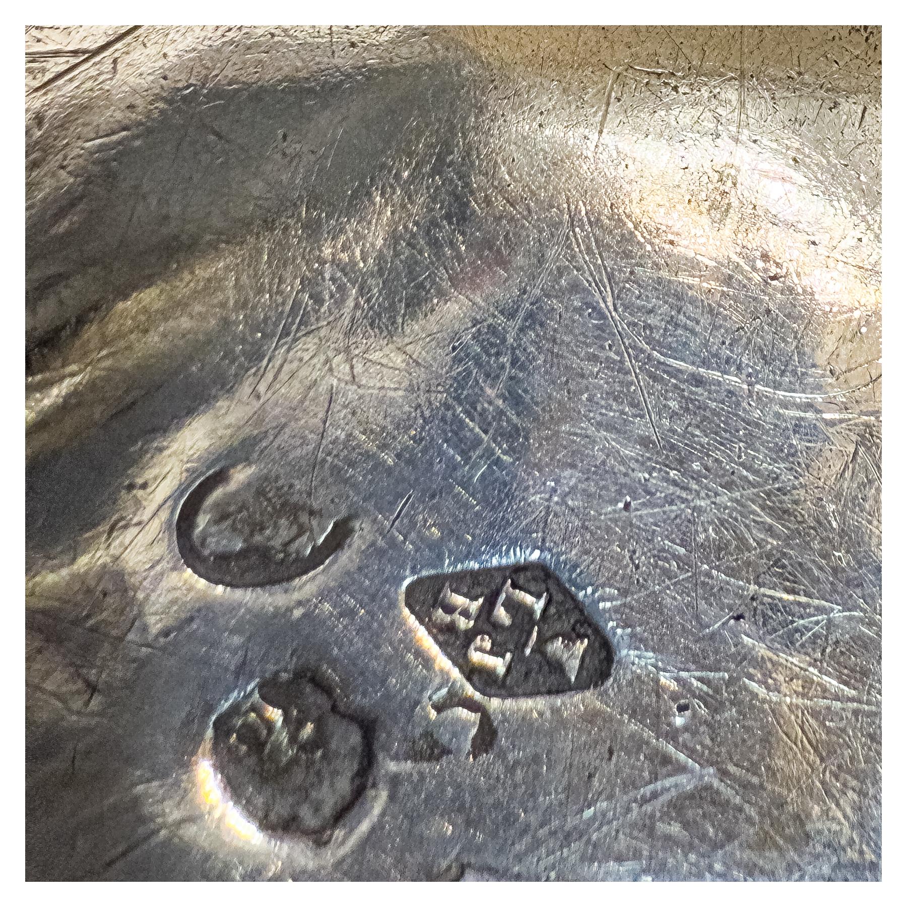 CONJUNTO DE ONCE VASOS Y UNA COPA DE PLATA  S. XIX-XX 