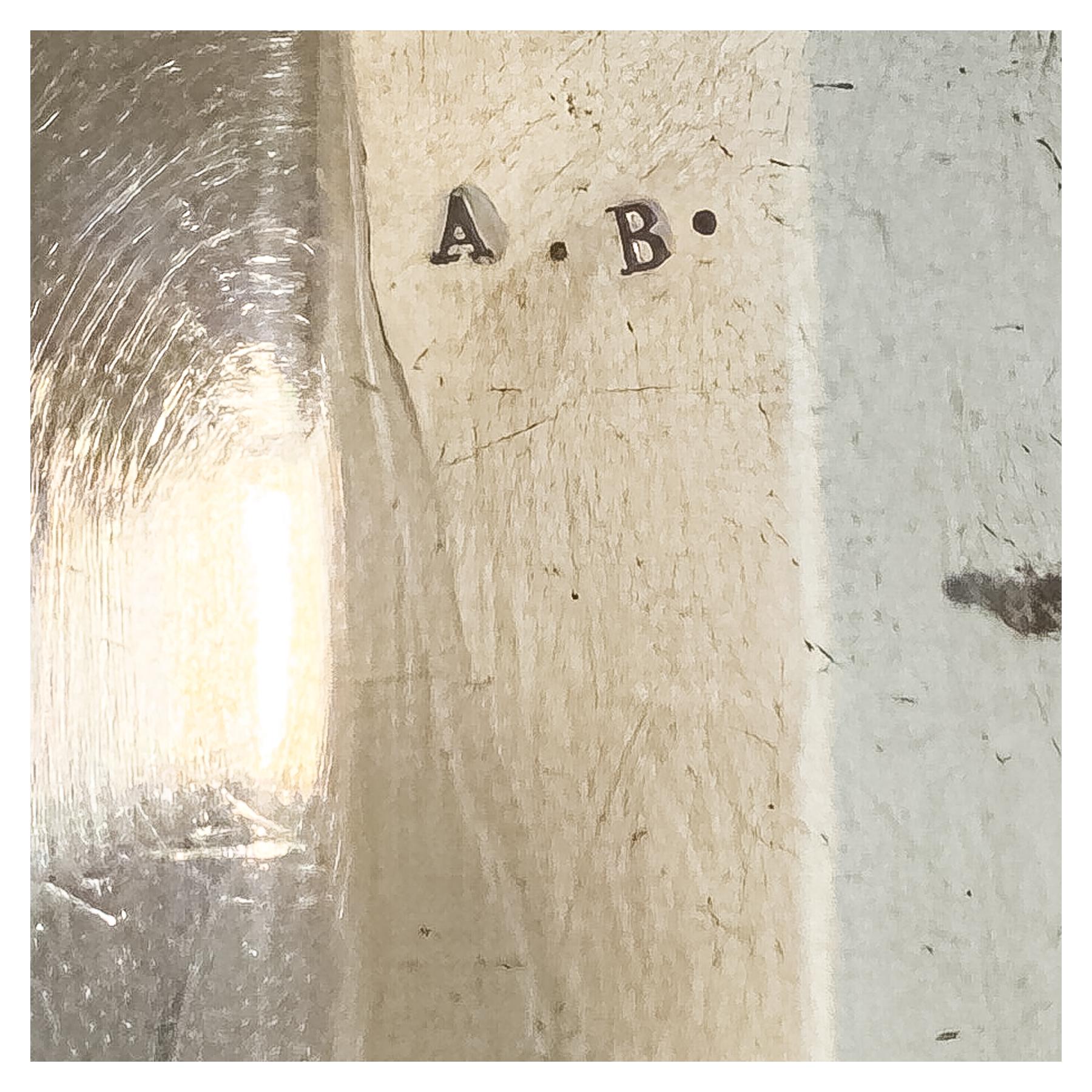 CONJUNTO DE ONCE VASOS Y UNA COPA DE PLATA  S. XIX-XX 