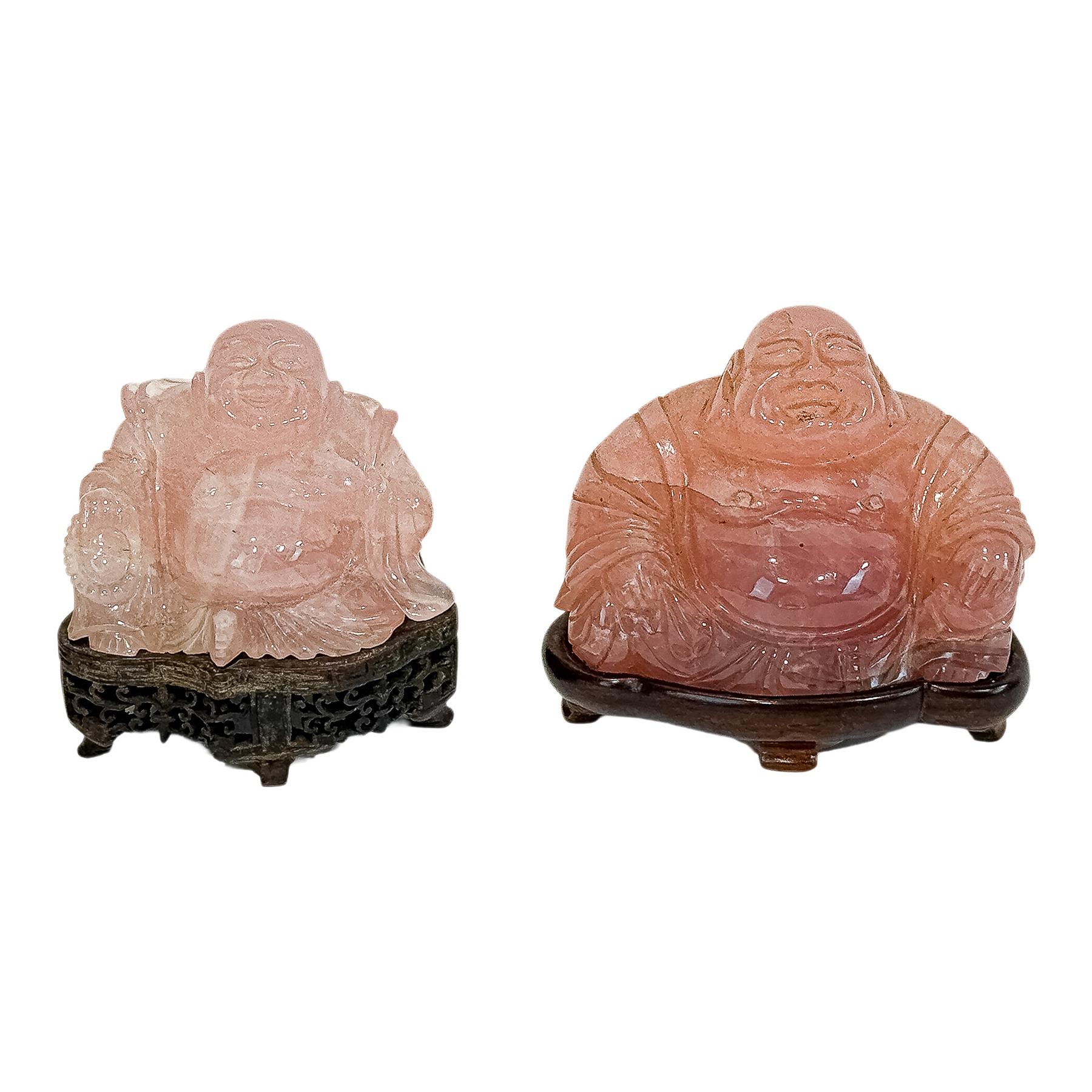 PAREJA DE BUDAS QUARZO ROSA