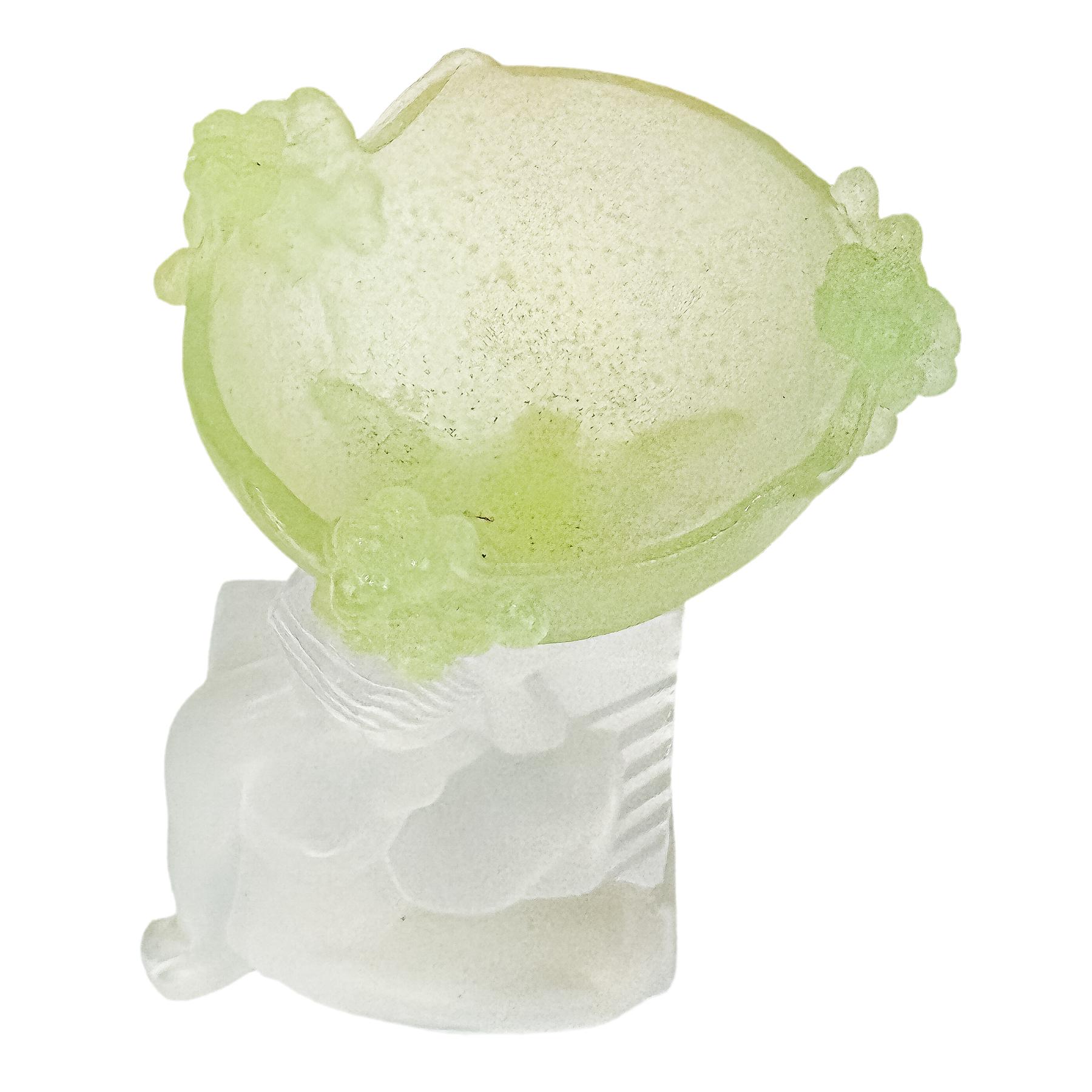FIGURA CRISTAL SEVRES DEL ÚLTIMO TERCIO DE SIGLO XX