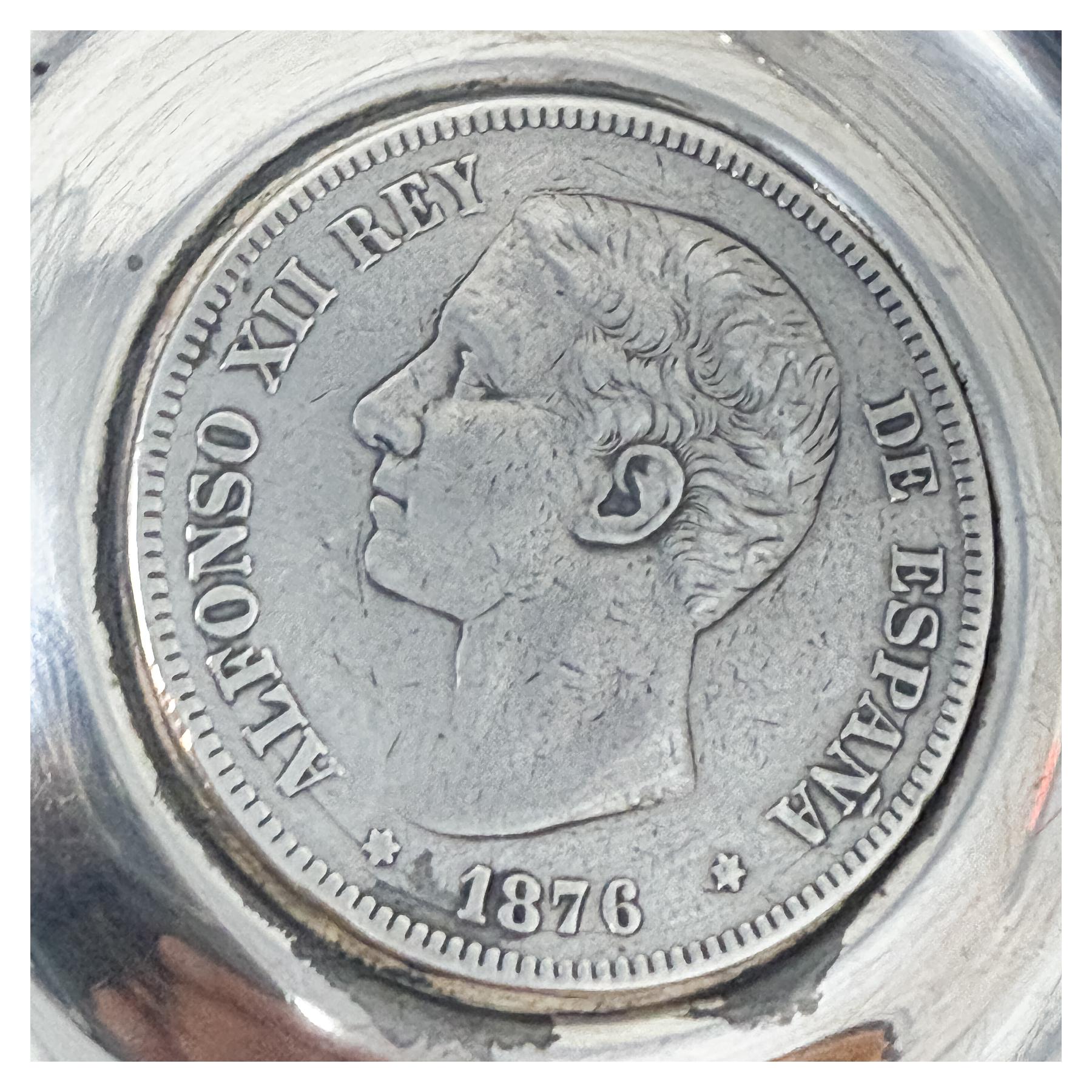 8 PLATITOS VARIADOS DE PLATA DE MEDIADOS DE SIGLO XX