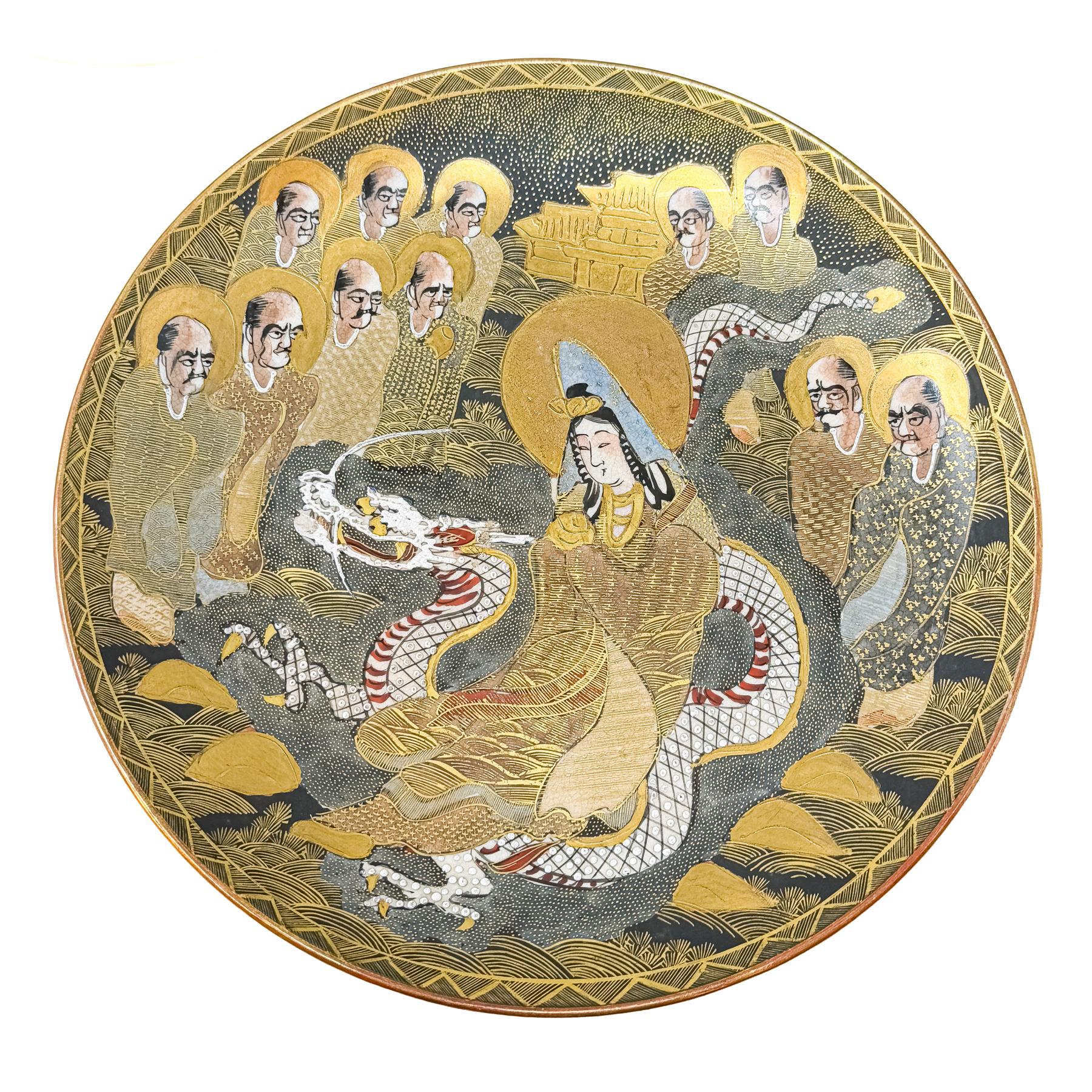 JUEGO DE TE EN PORCELANA SATSUMA