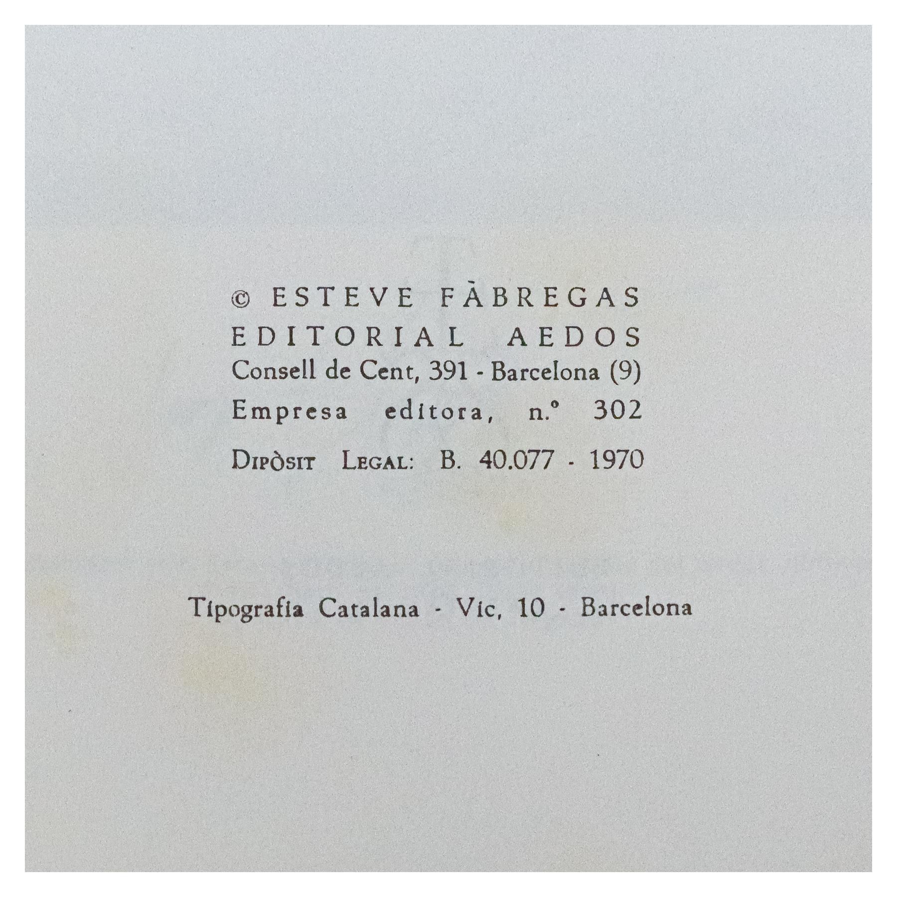 TRES MONOGRAFIAS DE ARTISTAS CATALANES