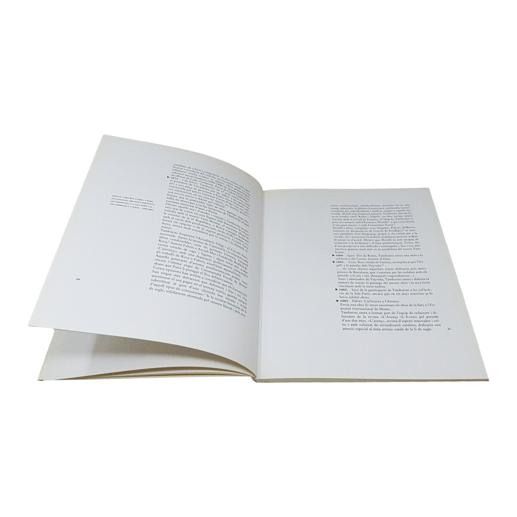 TRES MONOGRAFIAS DE ARTISTAS CATALANES