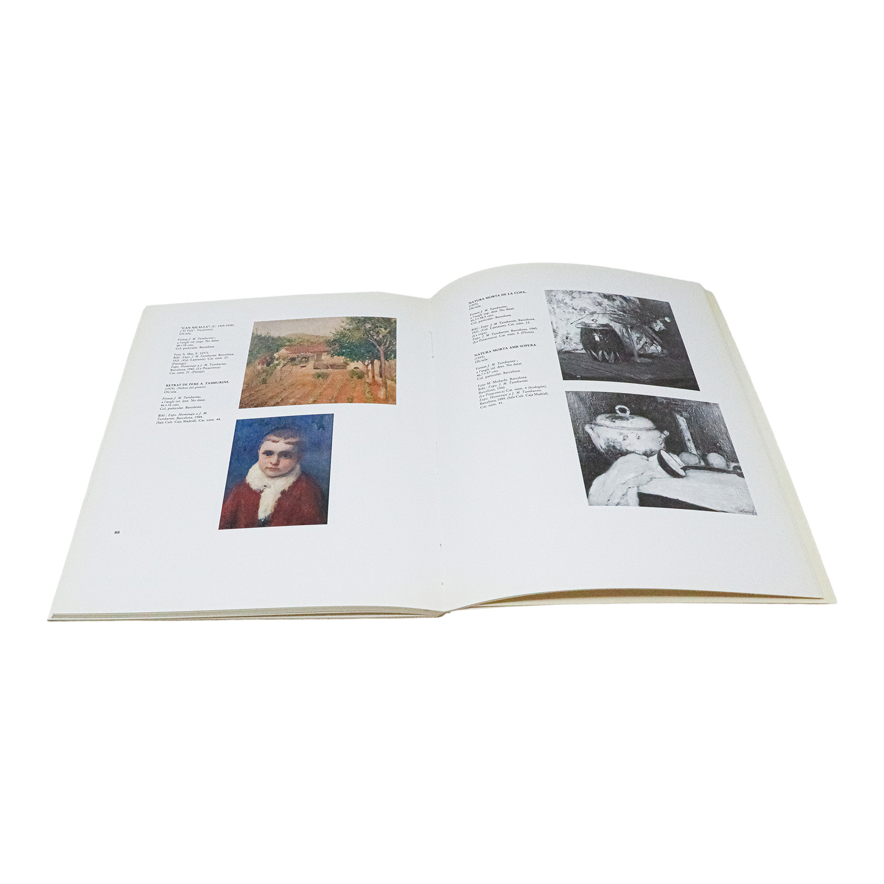 TRES MONOGRAFIAS DE ARTISTAS CATALANES