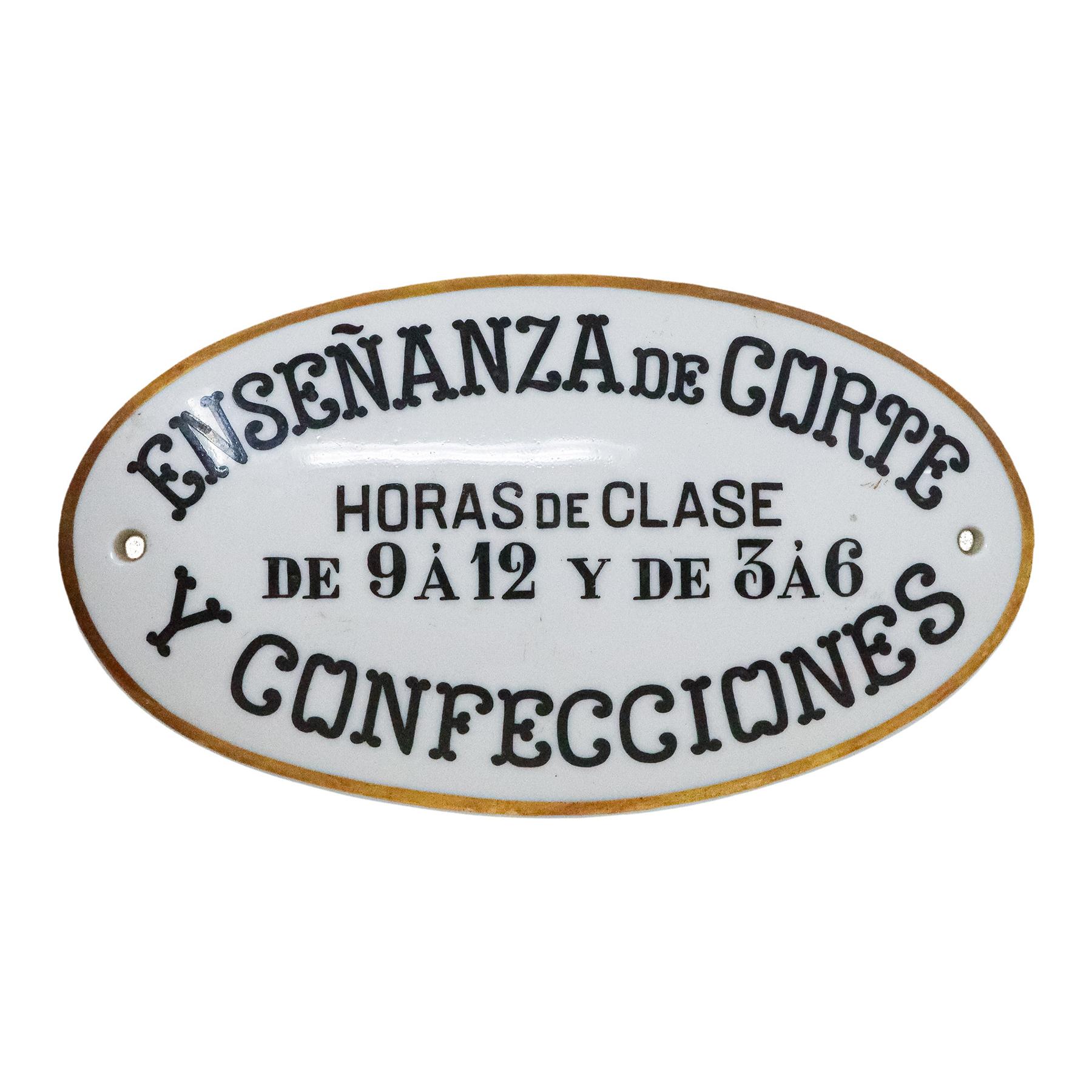 PLACA PUBLICITARIA DEL PRIMER TERCIO DE SIGLO XX