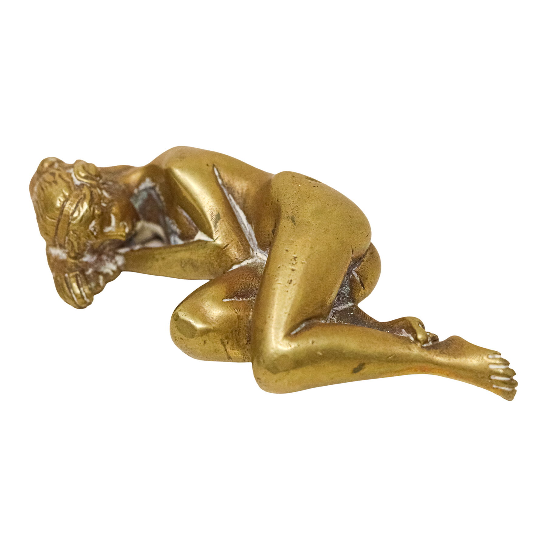 PEQUEÑA FIGURA EN BRONCE DEL PRIMER TERCIO DE S. XX