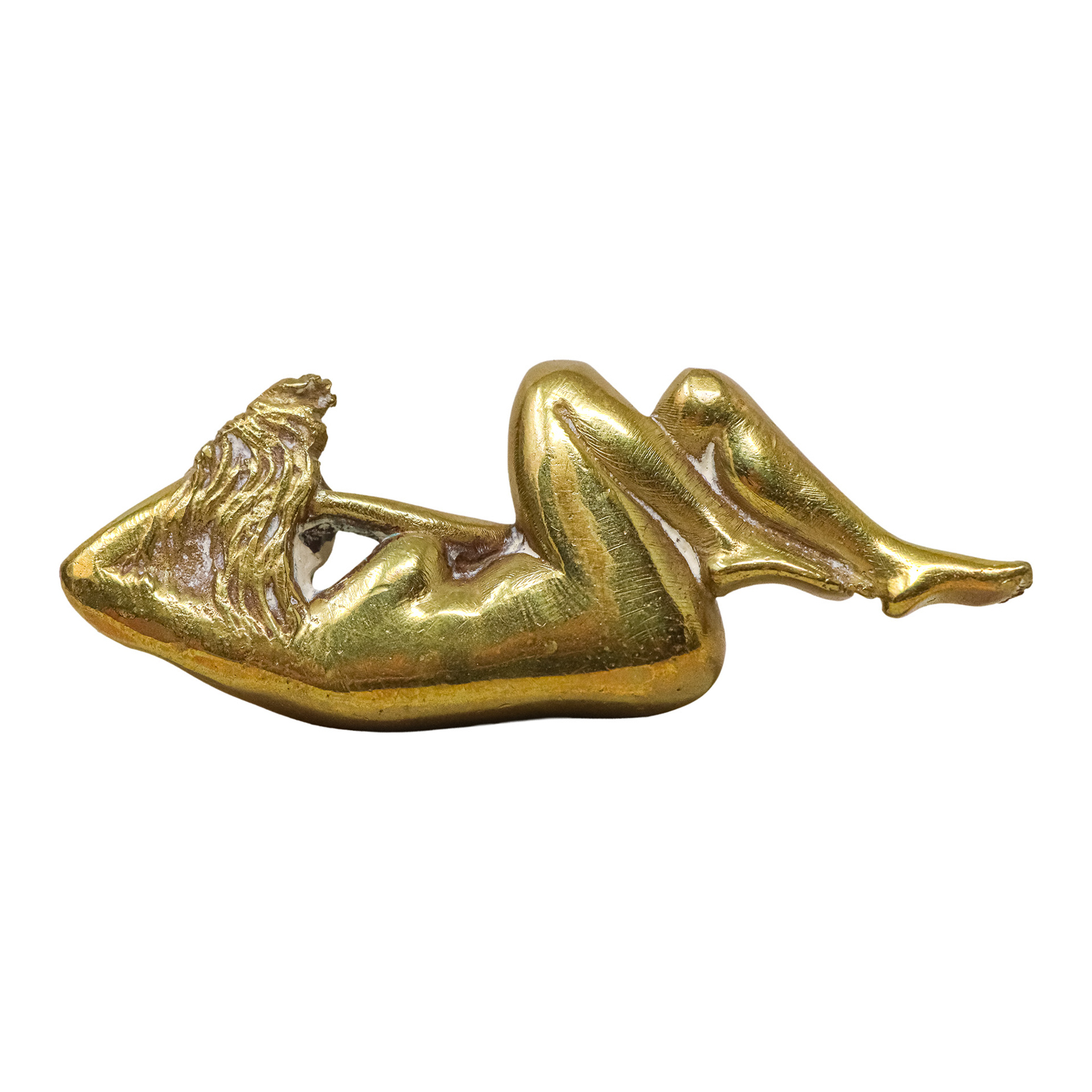 PEQUEÑA FIGURA EN BRONCE DEL PRIMER TERCIO DE S. XX