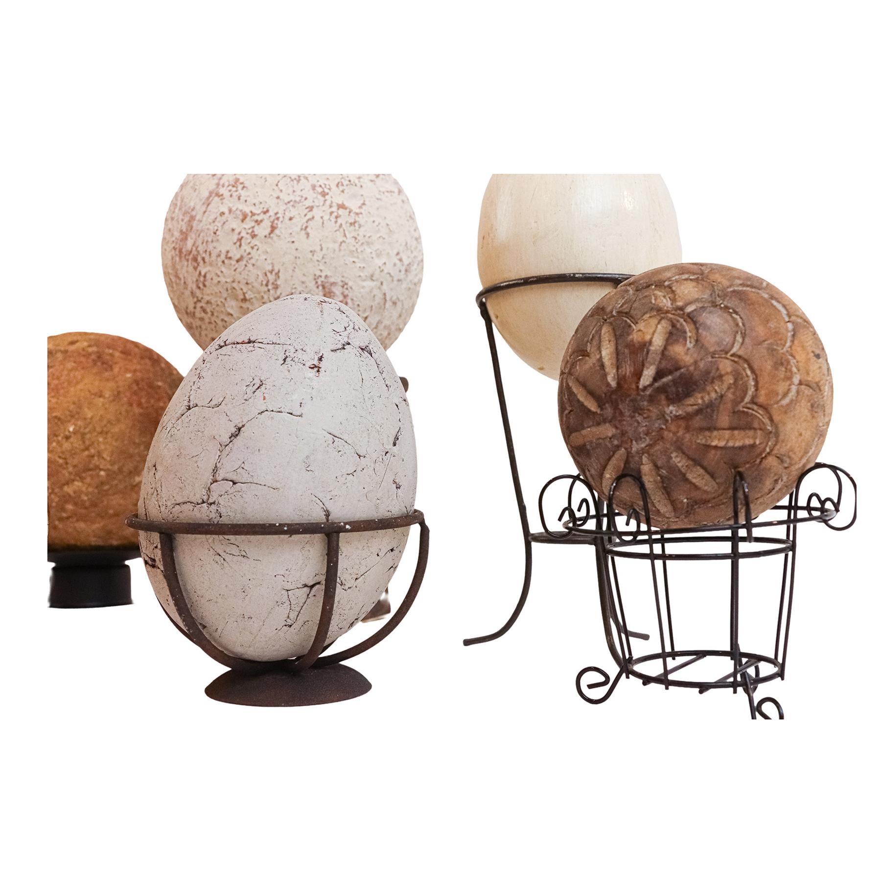 COLECCIÓN DE BOLAS Y HUEVOS