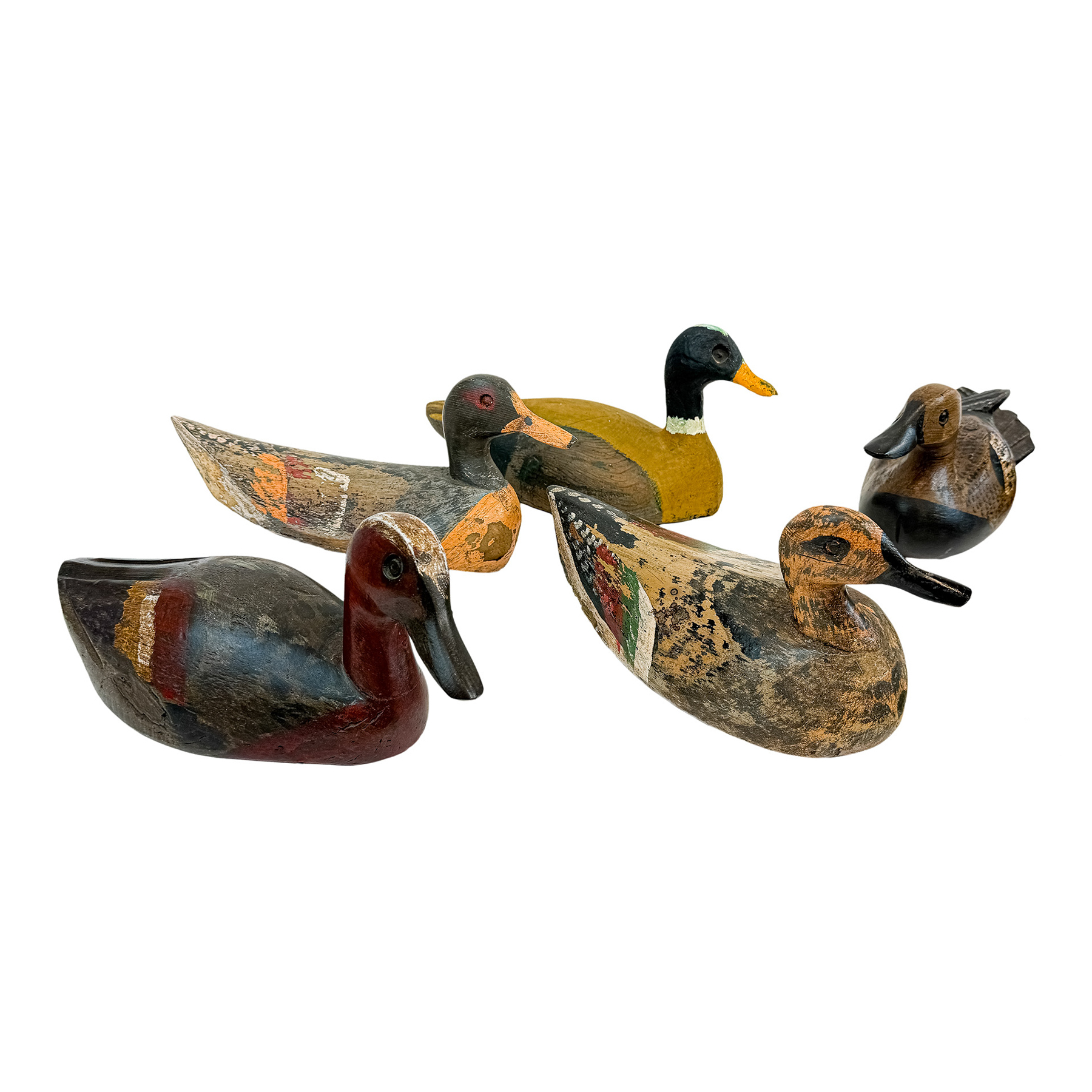 COLECCIÓN DE NUEVE PATOS DE RECLAMO
