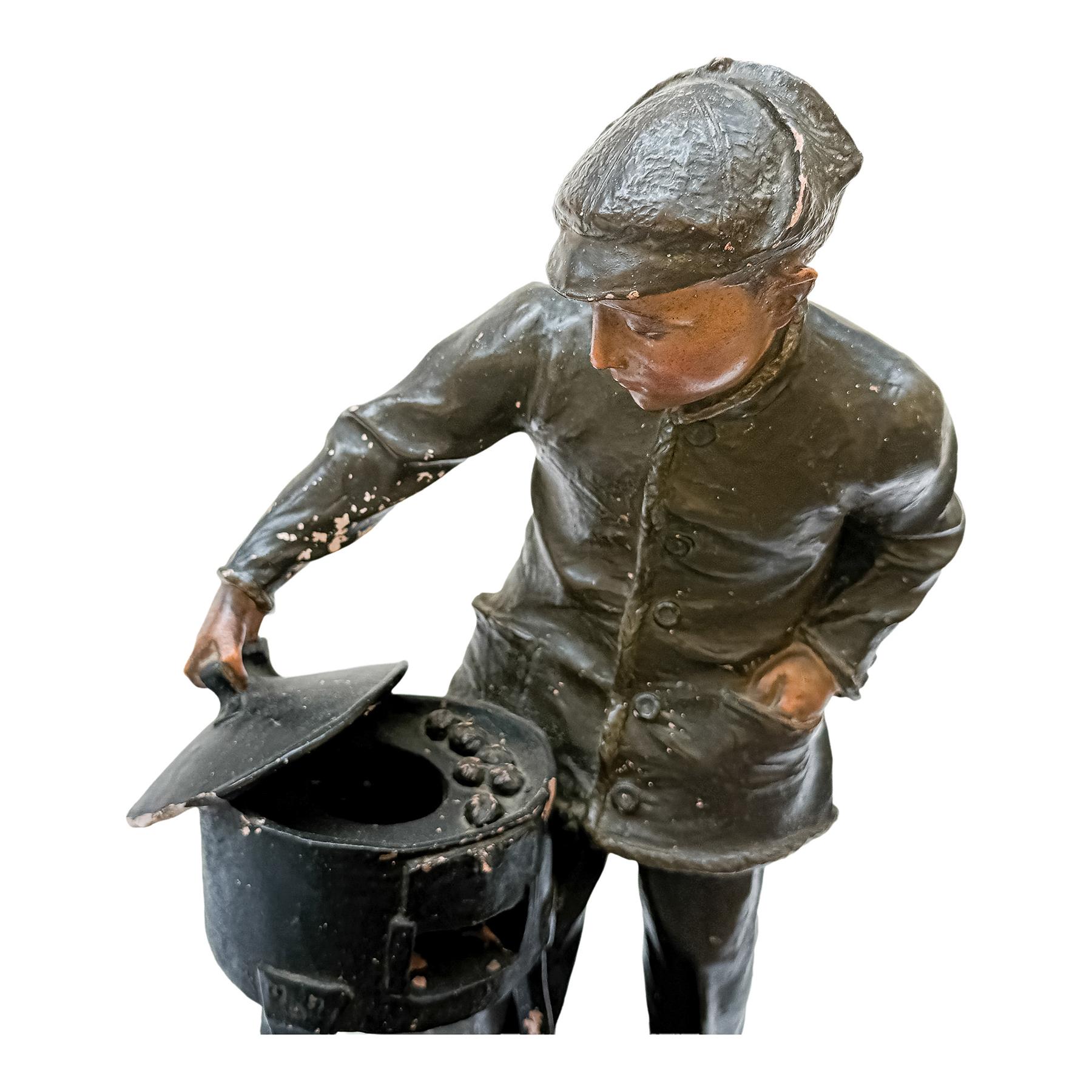 FIGURA TERRACOTA DE LA PRIMERA MITAD DEL S.XX