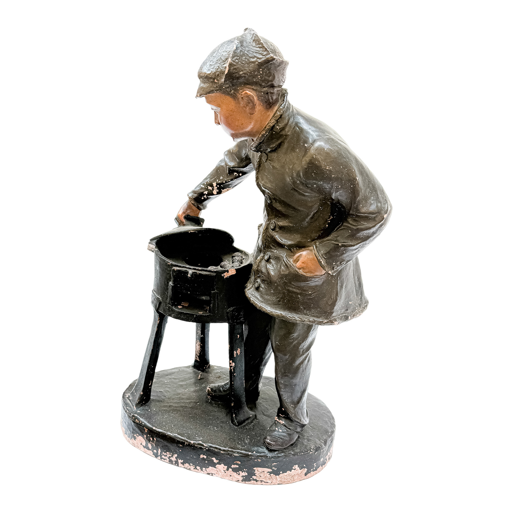 FIGURA TERRACOTA DE LA PRIMERA MITAD DEL S.XX