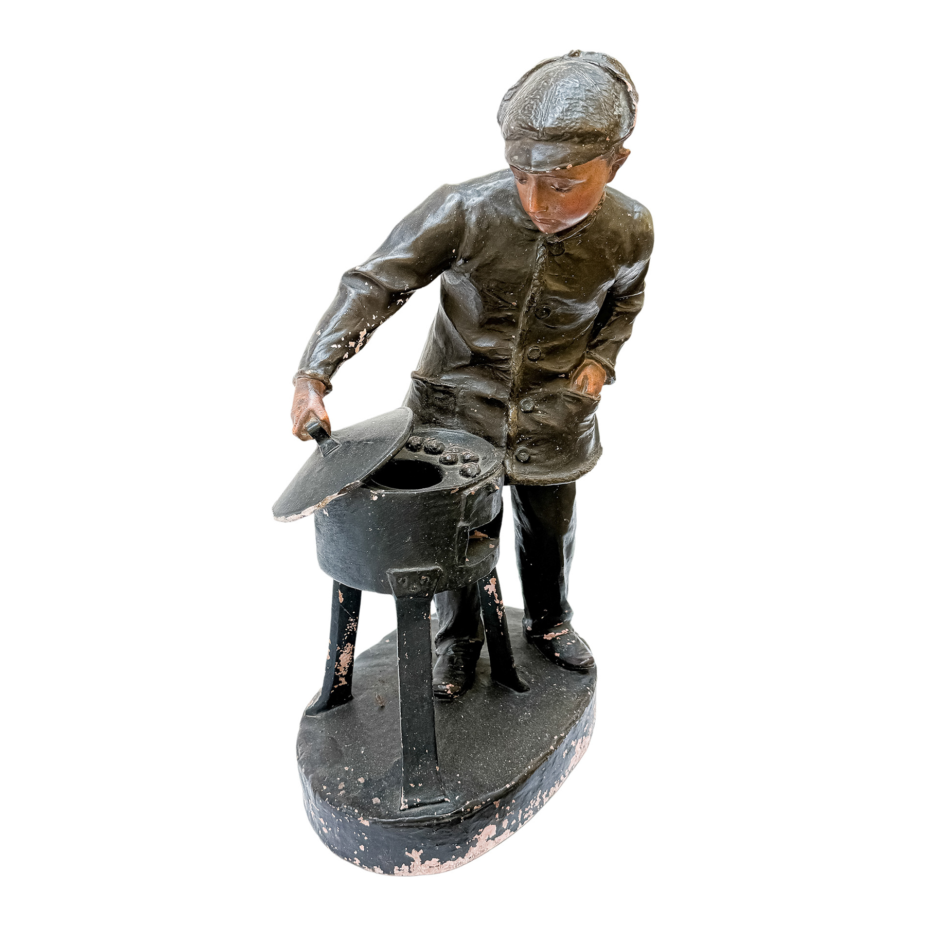 FIGURA TERRACOTA DE LA PRIMERA MITAD DEL S.XX