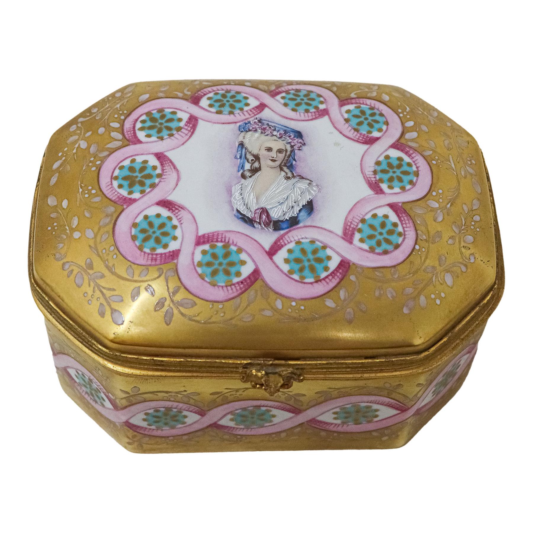 CAJA JOYERO DE LA SEGUNDA MITAD DEL S.XX