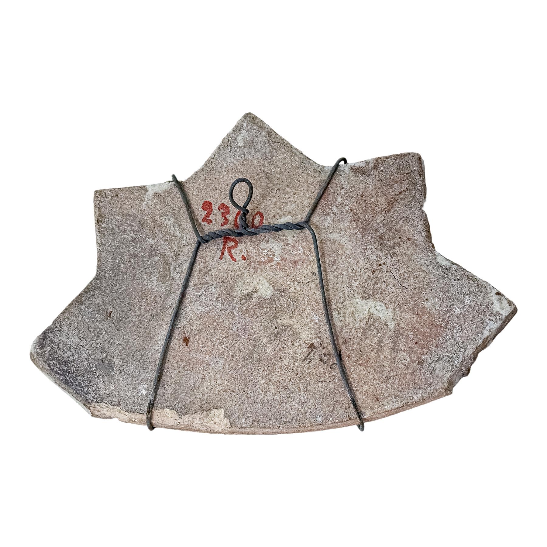 FRAGMENTO DE BALDOSA PERSA DEL SIGLO XIV