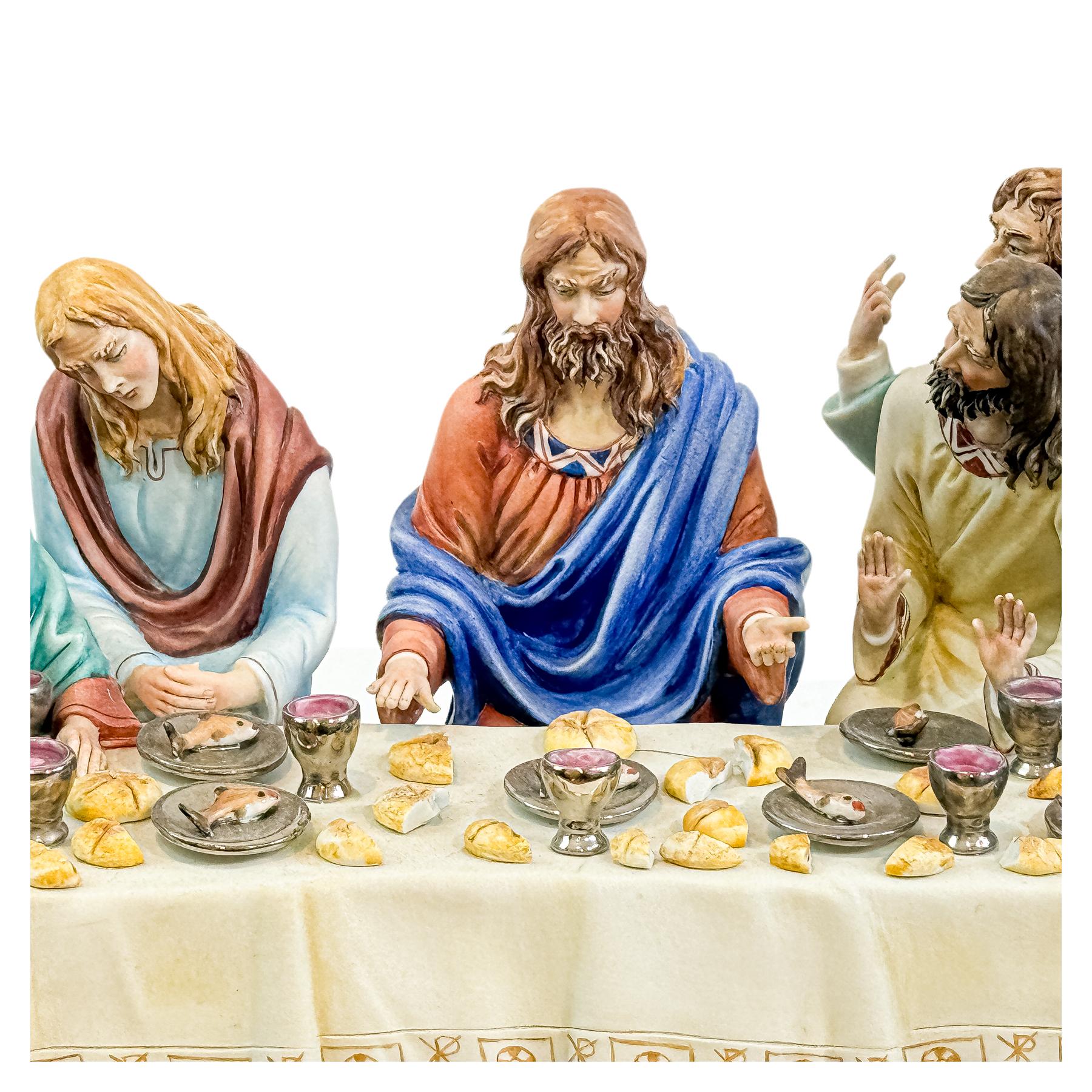 GRUPO EN PORCELANA DEL ÚLTIMO TERCIO DE S. XX