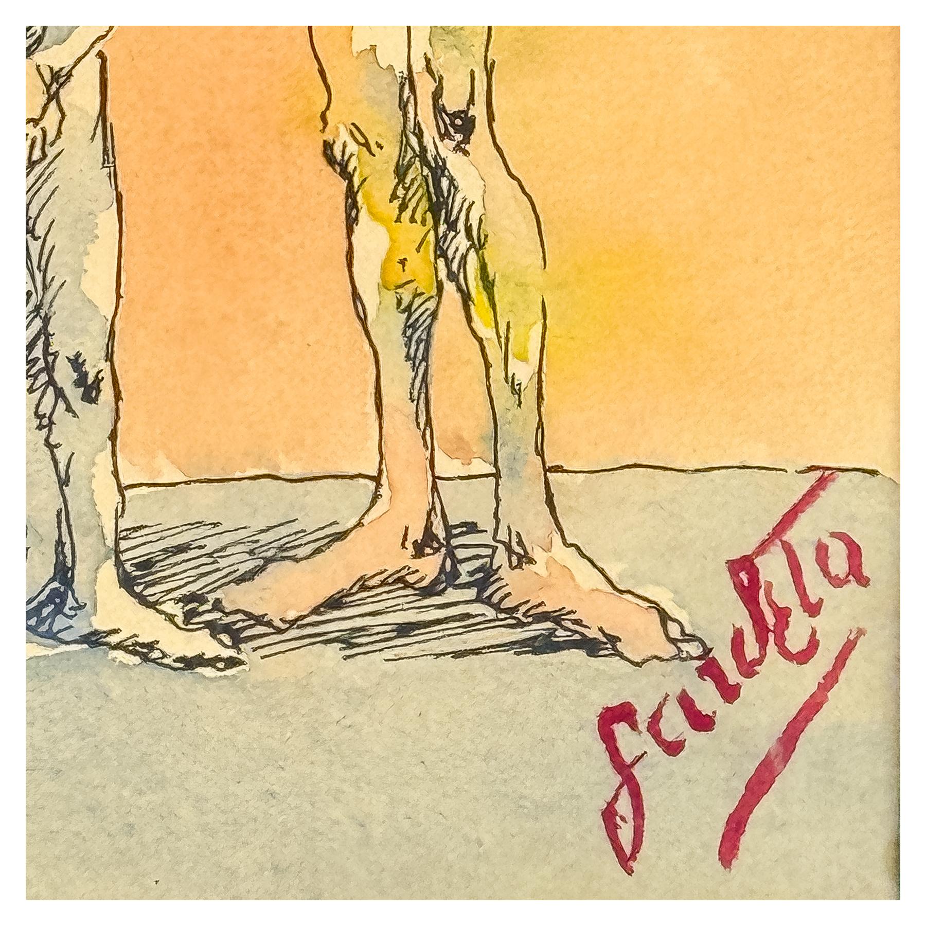 PAREJA DE FIRMADOS  LARDETA