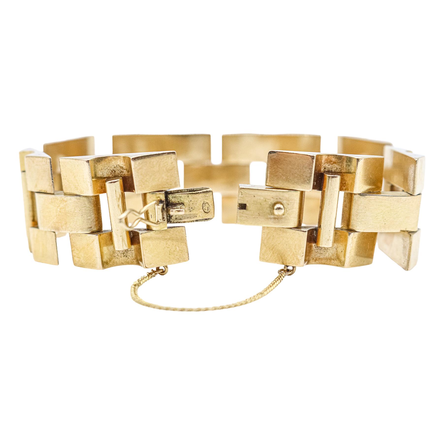 PULSERA ANCHA DE LOS AÑOS 40
