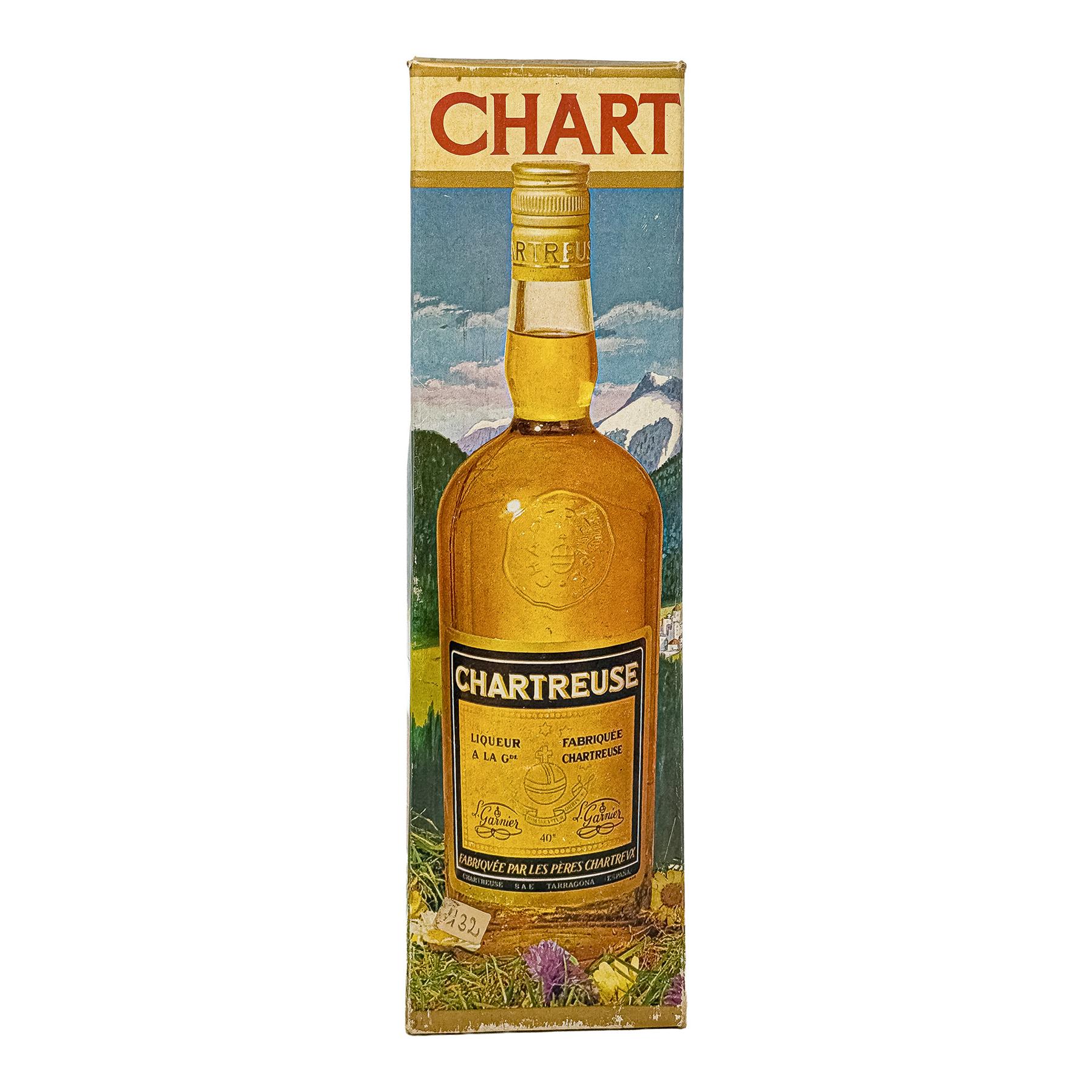 BOTELLA CHARTREUSE ETIQUETA AMARILLA