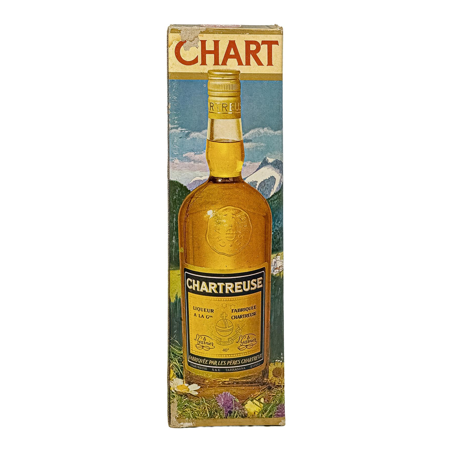 BOTELLA CHARTREUSE ETIQUETA AMARILLA