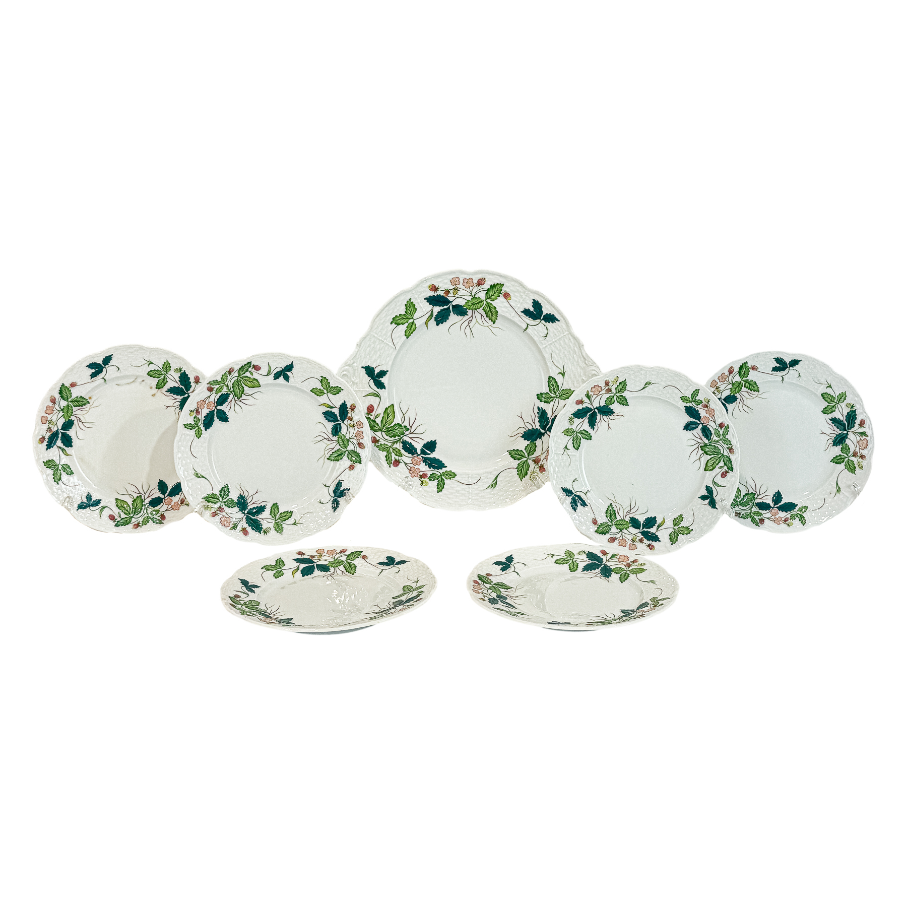 SERVICIO DE POSTRE DE PORCELANA FRANCESA 